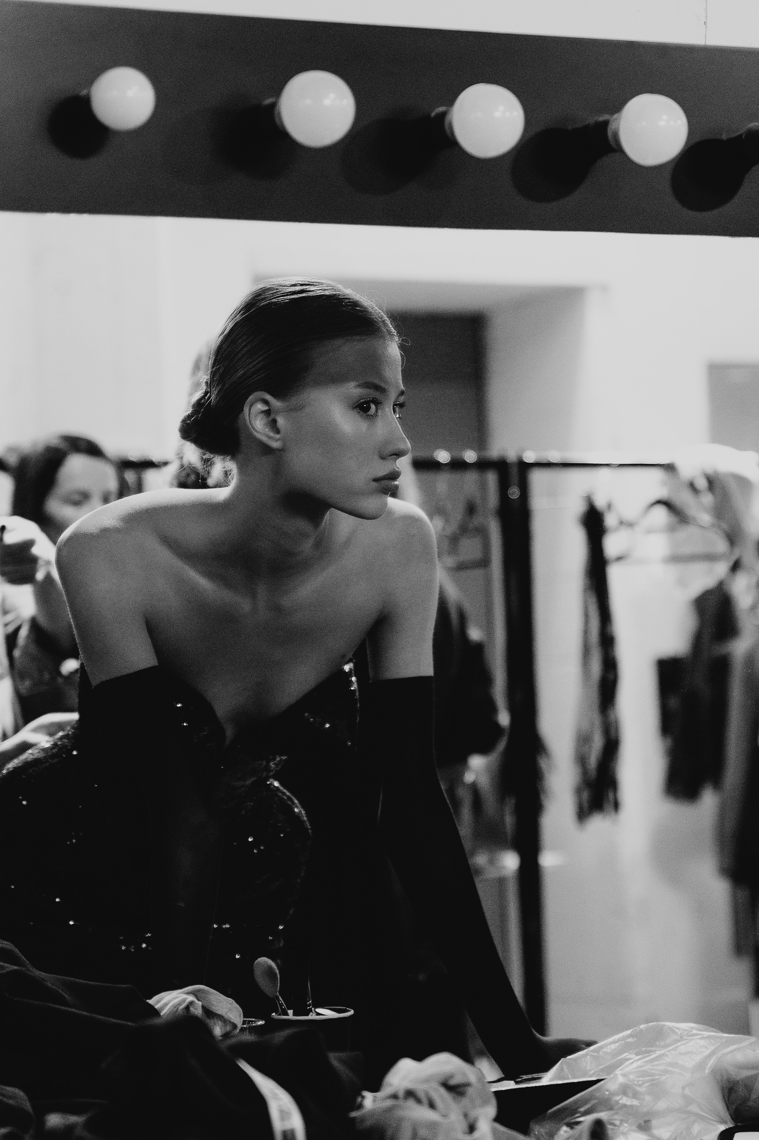 Бекстейдж показа «Новые Имена» собака.ru|ДЛТ. Портретный и репортажный фотограф в Санкт-Петербурге