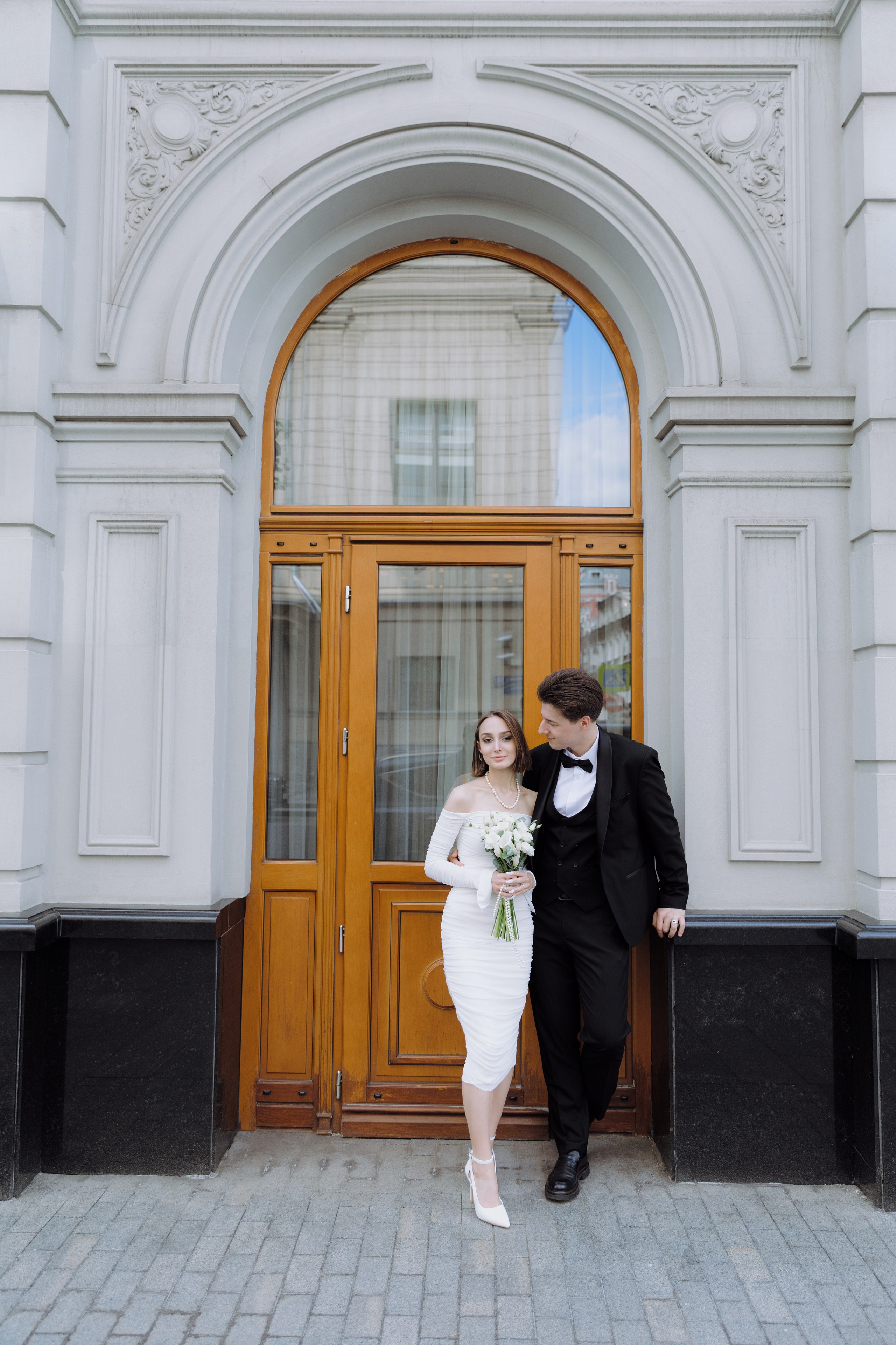 Столешников переулок. Фотограф Антон Стренковский. Свадебная хроника в Москве