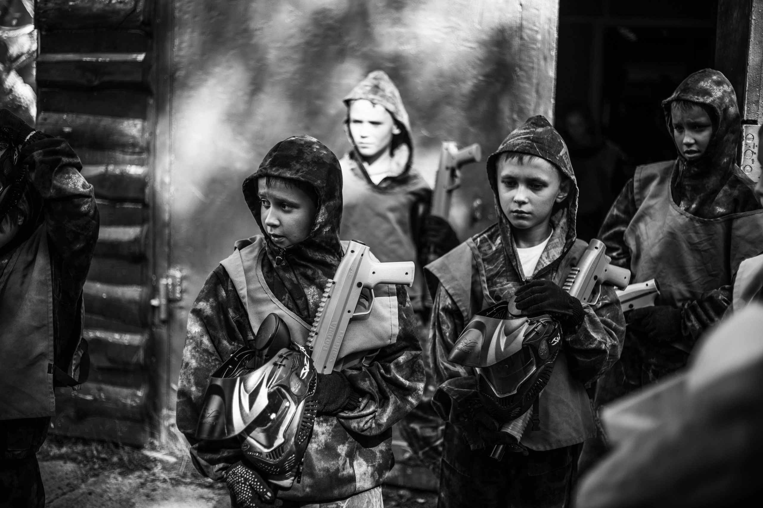 Пейнтбол. Семейный и детский лайфстайл фотограф Юлиана Дрот Красноярск