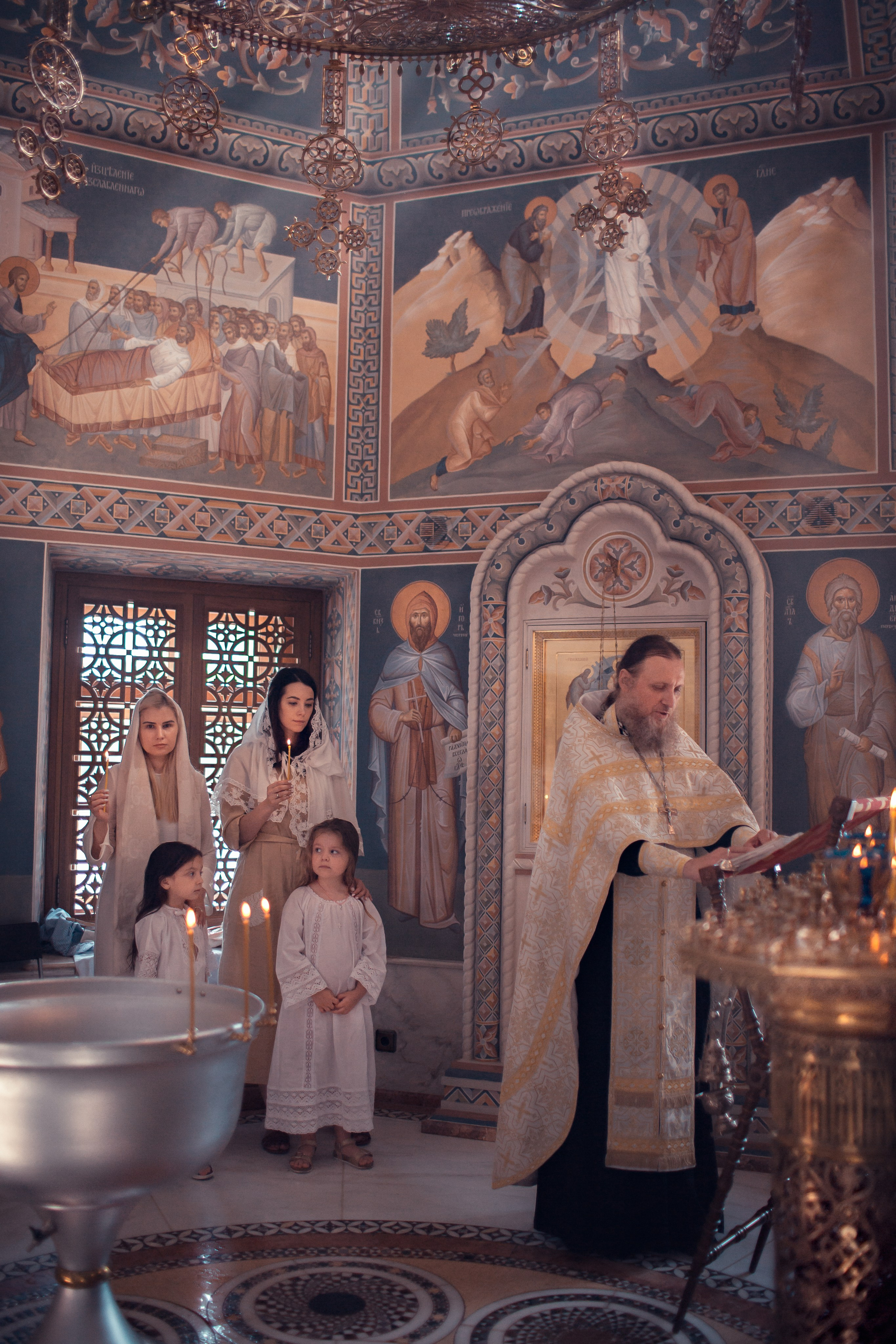 Крещение Ново-Тихвинский монастырь. Главная