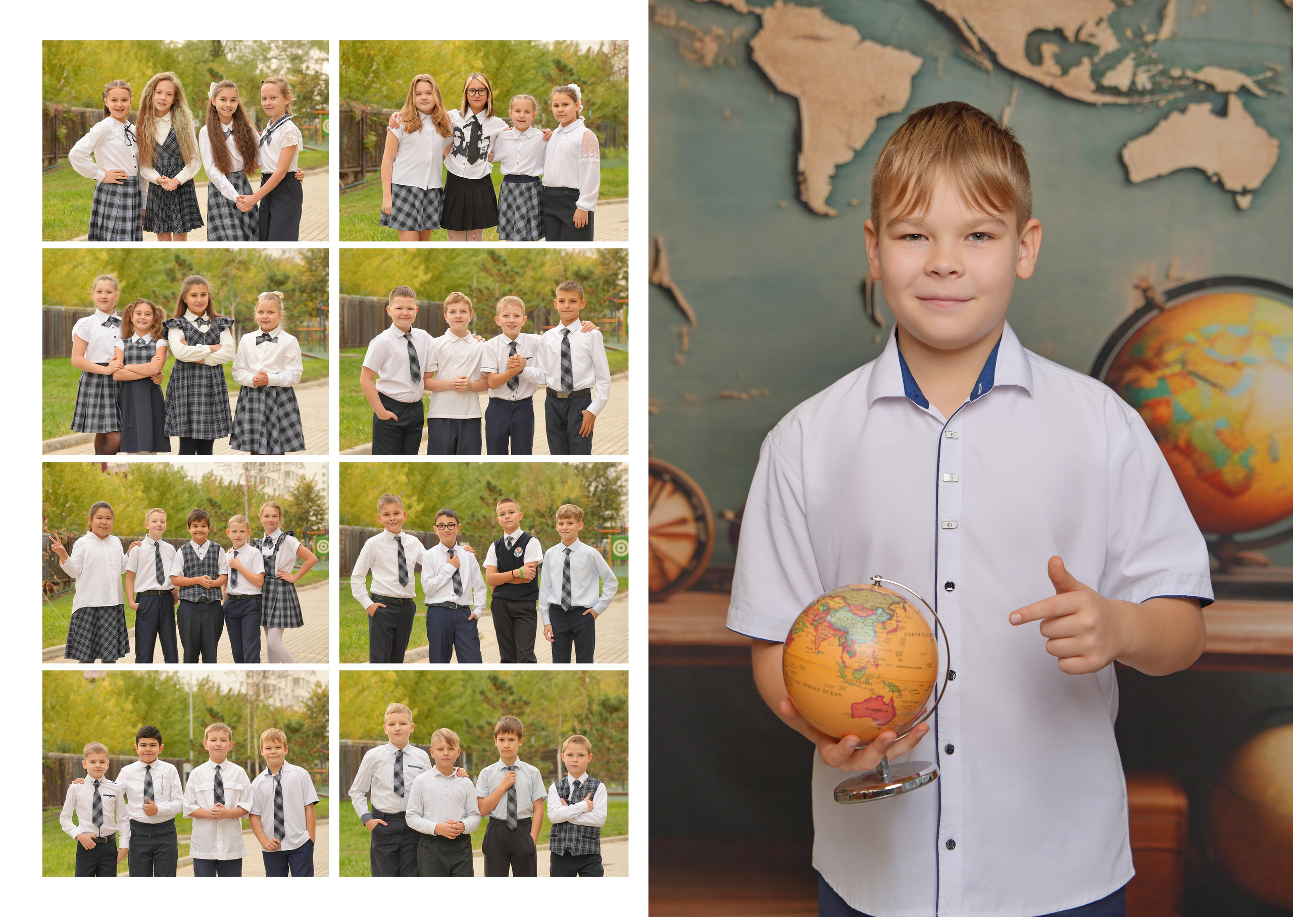 ШКОЛА 104 ф — 4 «И» класс. Красивый выпускной альбом в Краснодаре