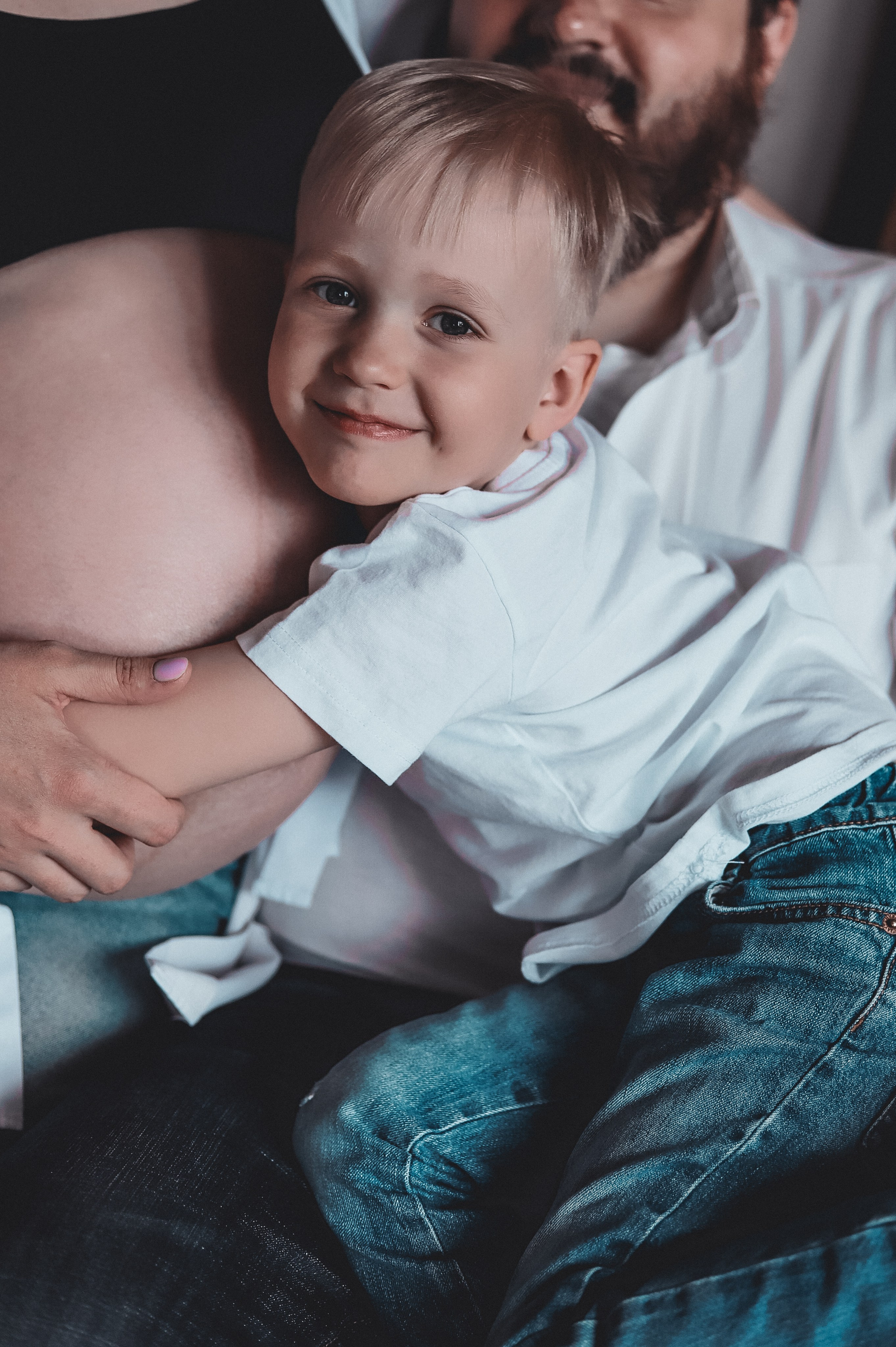 Семейная фотосессия - В ожидании чуда. Семейный и женский фотограф Кемерово Мария Степ