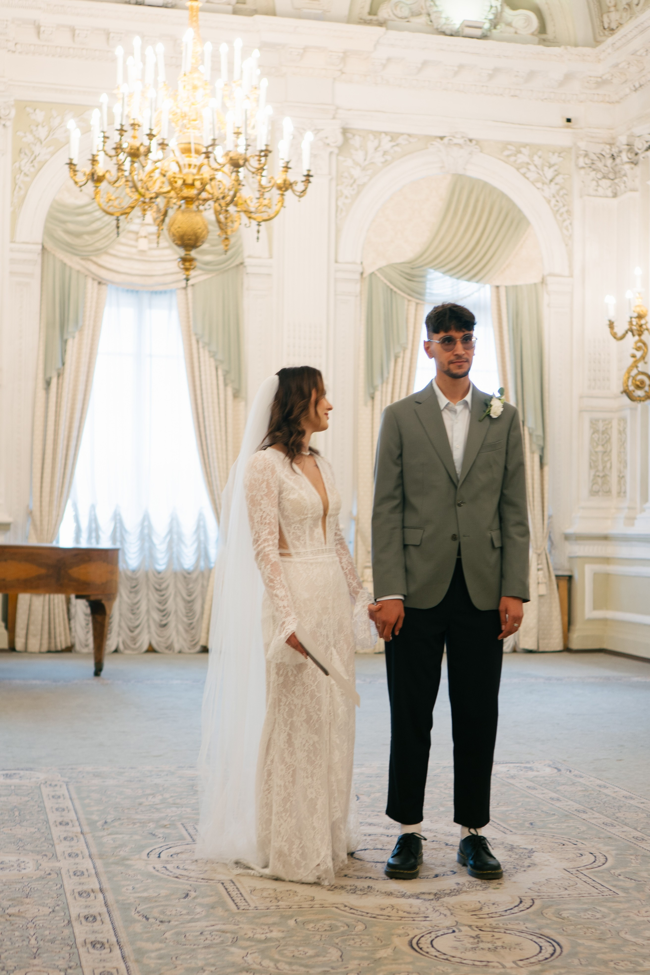 СВАДЕБНАЯ СЬЕМКА В ПЕРВОМ ДВОРЦЕ БРАКОСОЧЕТАНИЯ. Профессиональный фотограф, Санкт-Петербург — Виктория Богомолова