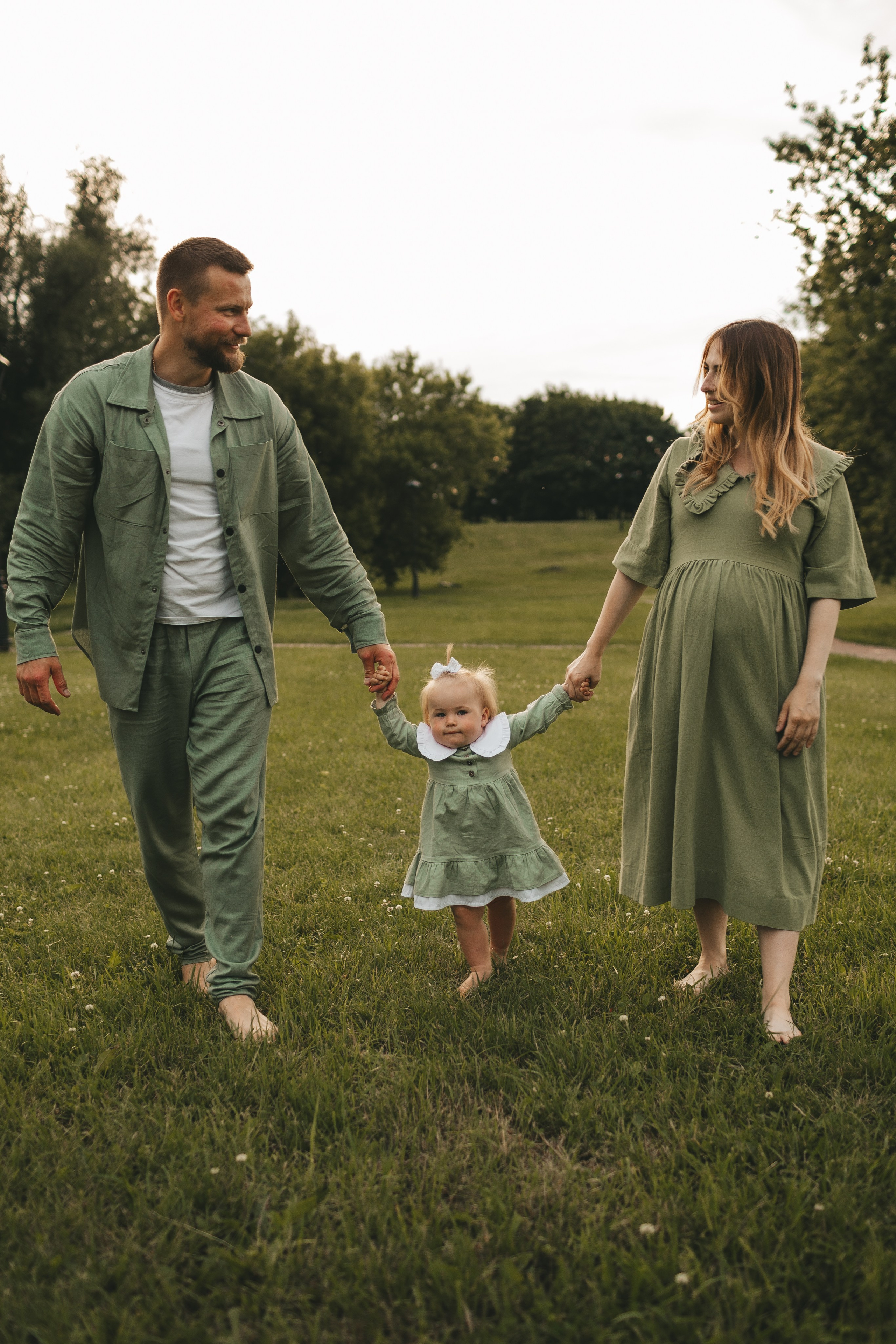 Семейная фотосессия на улице. Семейный и детский фотограф и видеограф в Москве, Дрокина Наталья