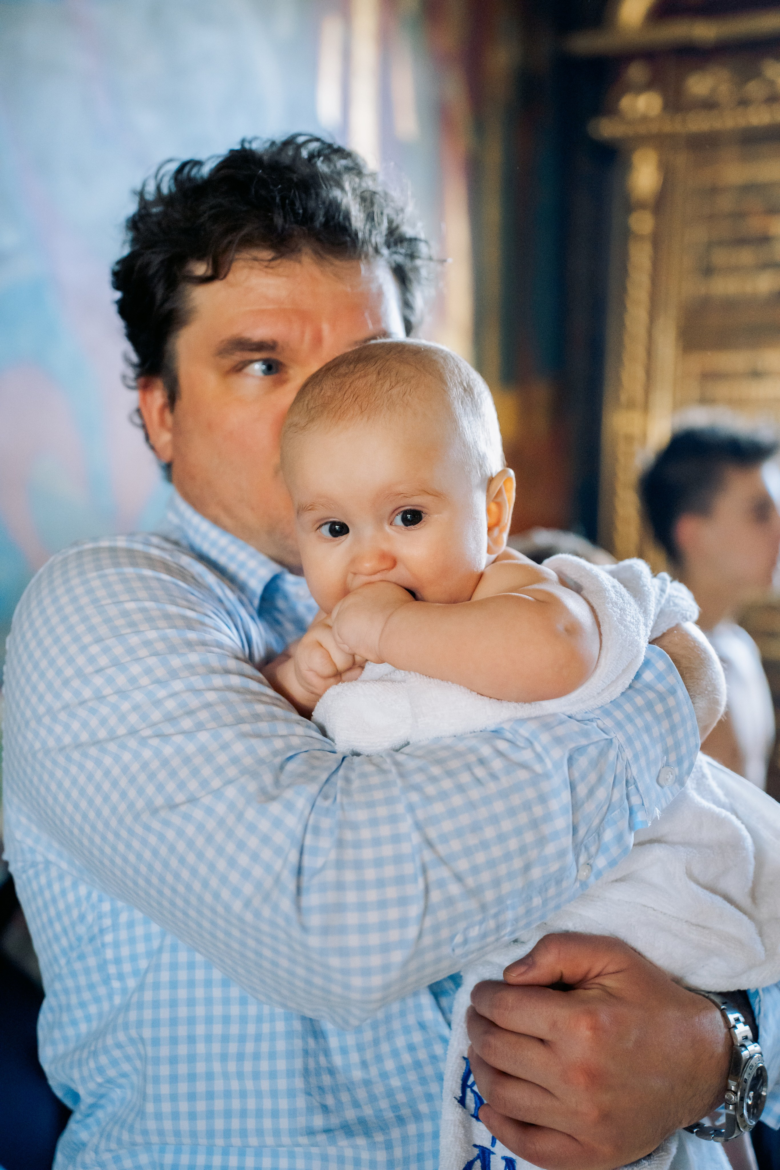 Крещение Мирона. Фотограф Казакова Анастасия