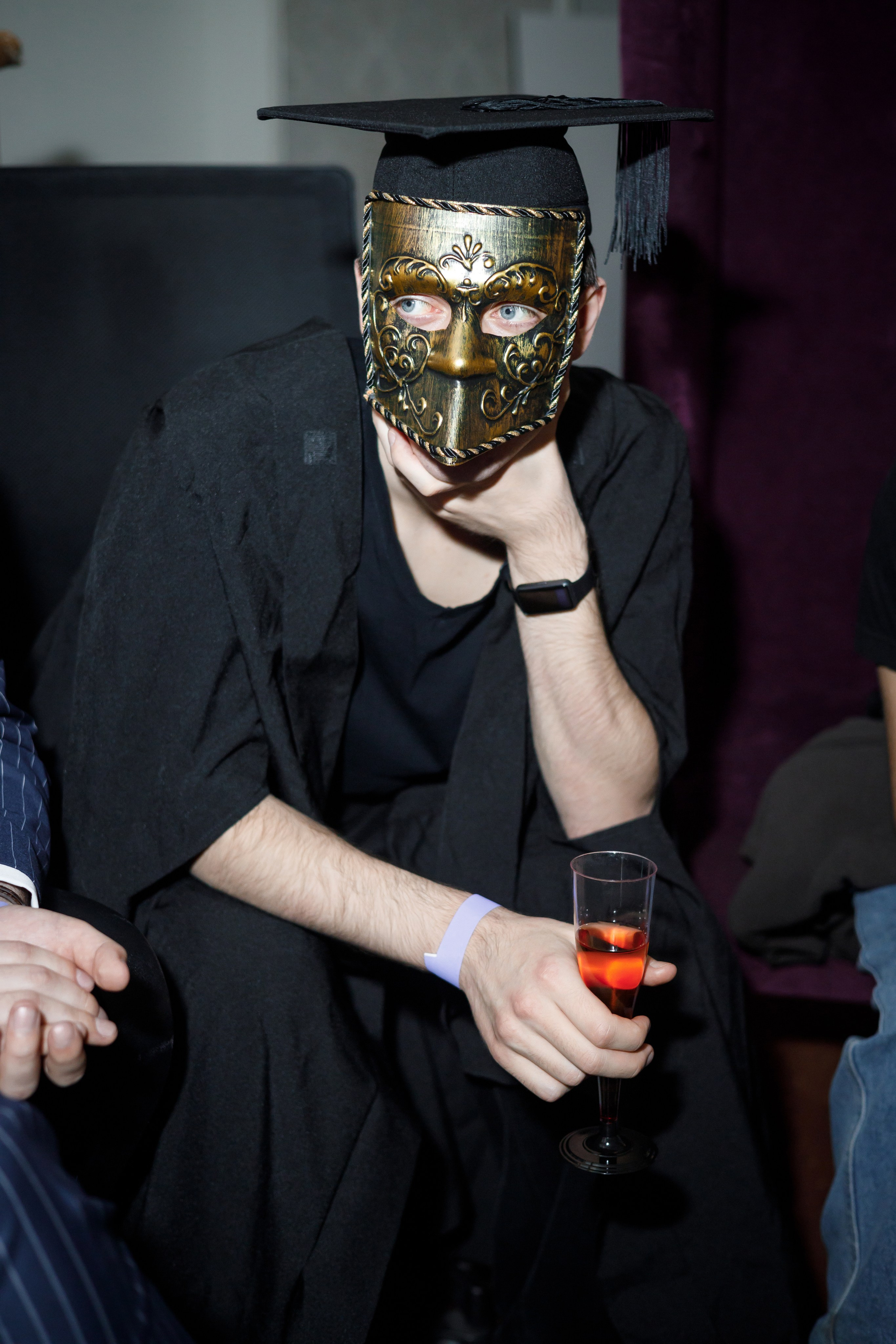 Яркий Новогодний вечер-маскарад. Репортажный и портретный фотограф в Москве Саханцева Анна