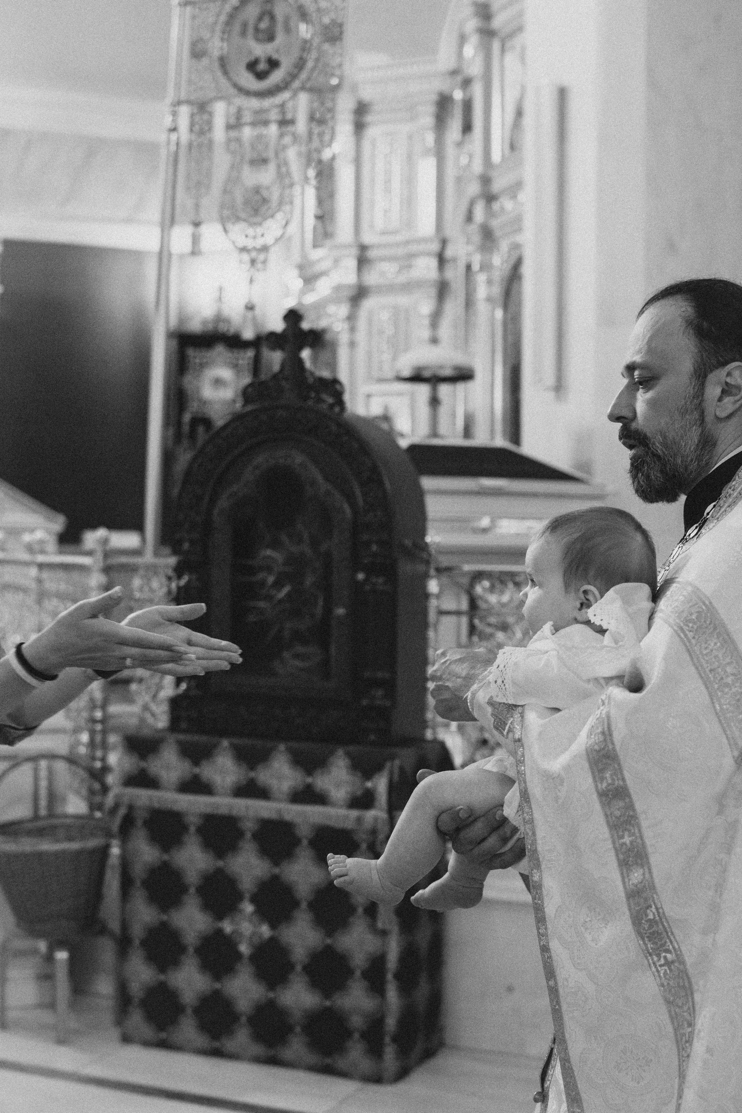 Съёмка Таинства Крещения. Семейный фотограф и видеограф Алёна Ким