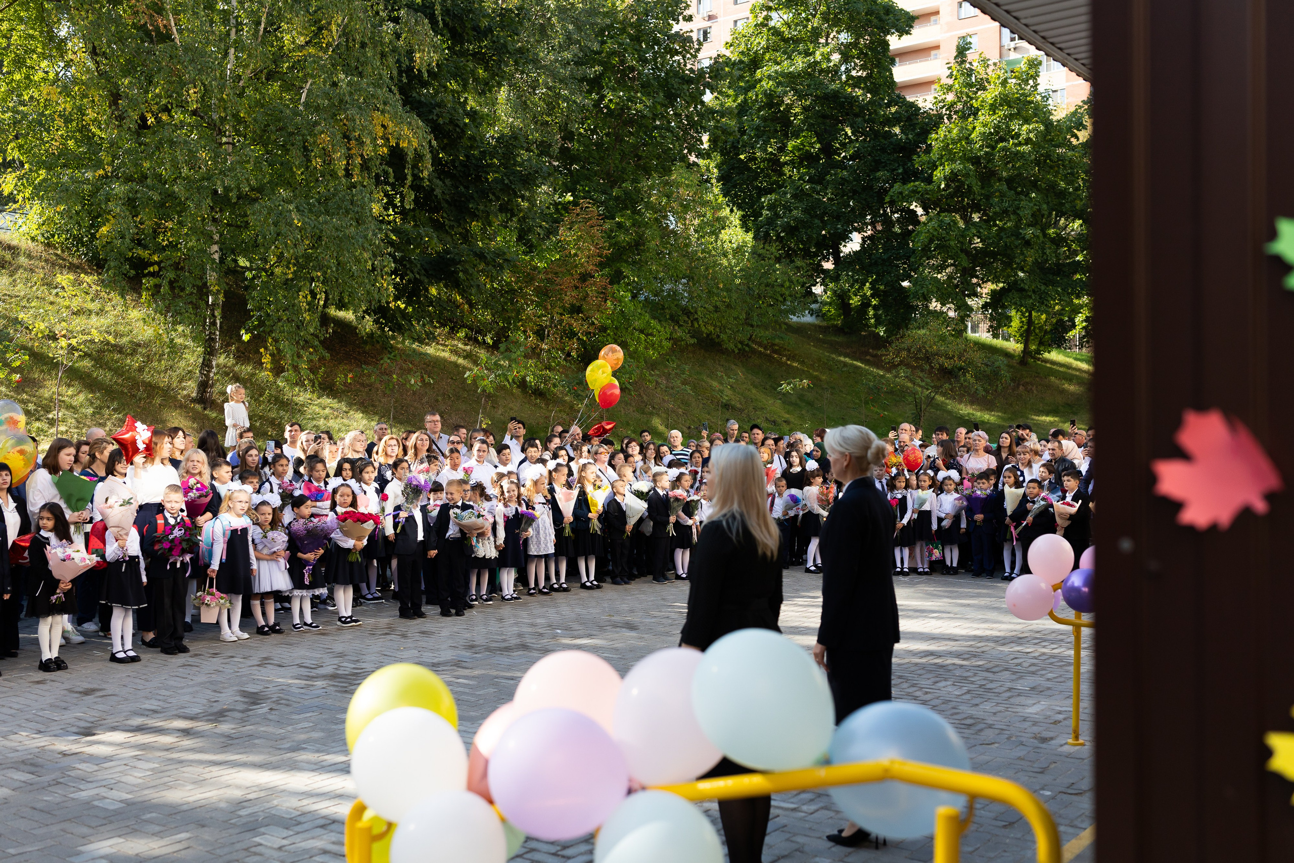 Линейка 1 сентября. Профессиональный Фотограф в Москве Андрей Славнов