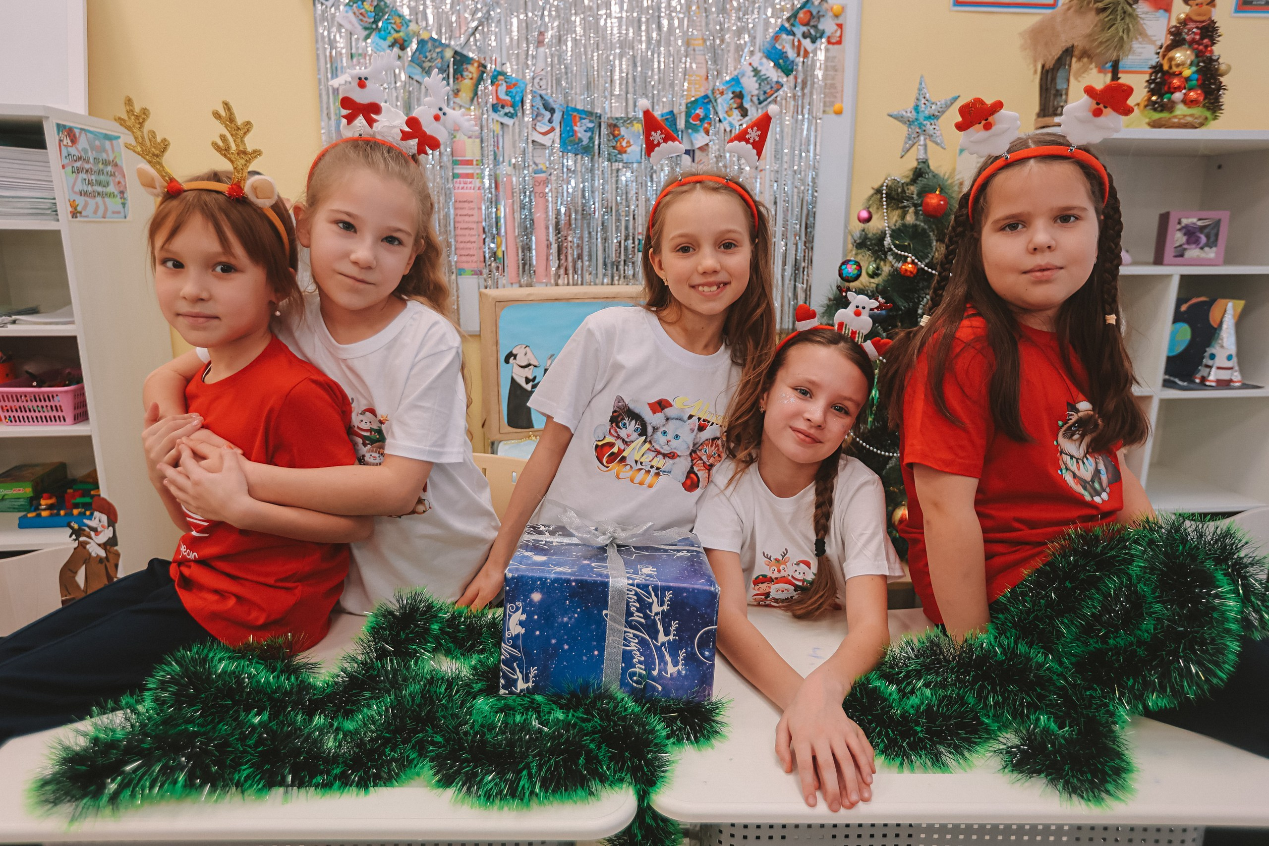 Новогодняя в школе 2 класс. Семейный фотограф Тюмень, фотограф на роды Салмина Мария