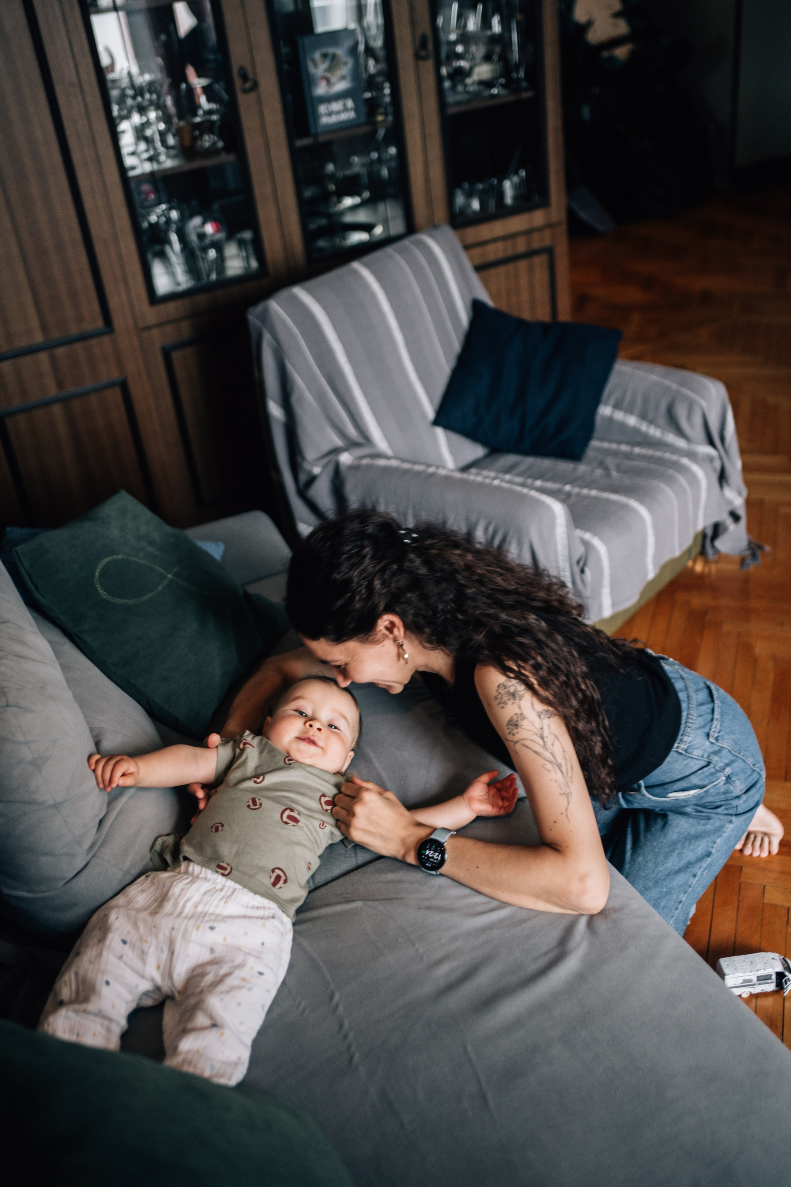 Катя и ее мужчины. Семейный фотограф в Москве и Подмосковье Иванова Нина