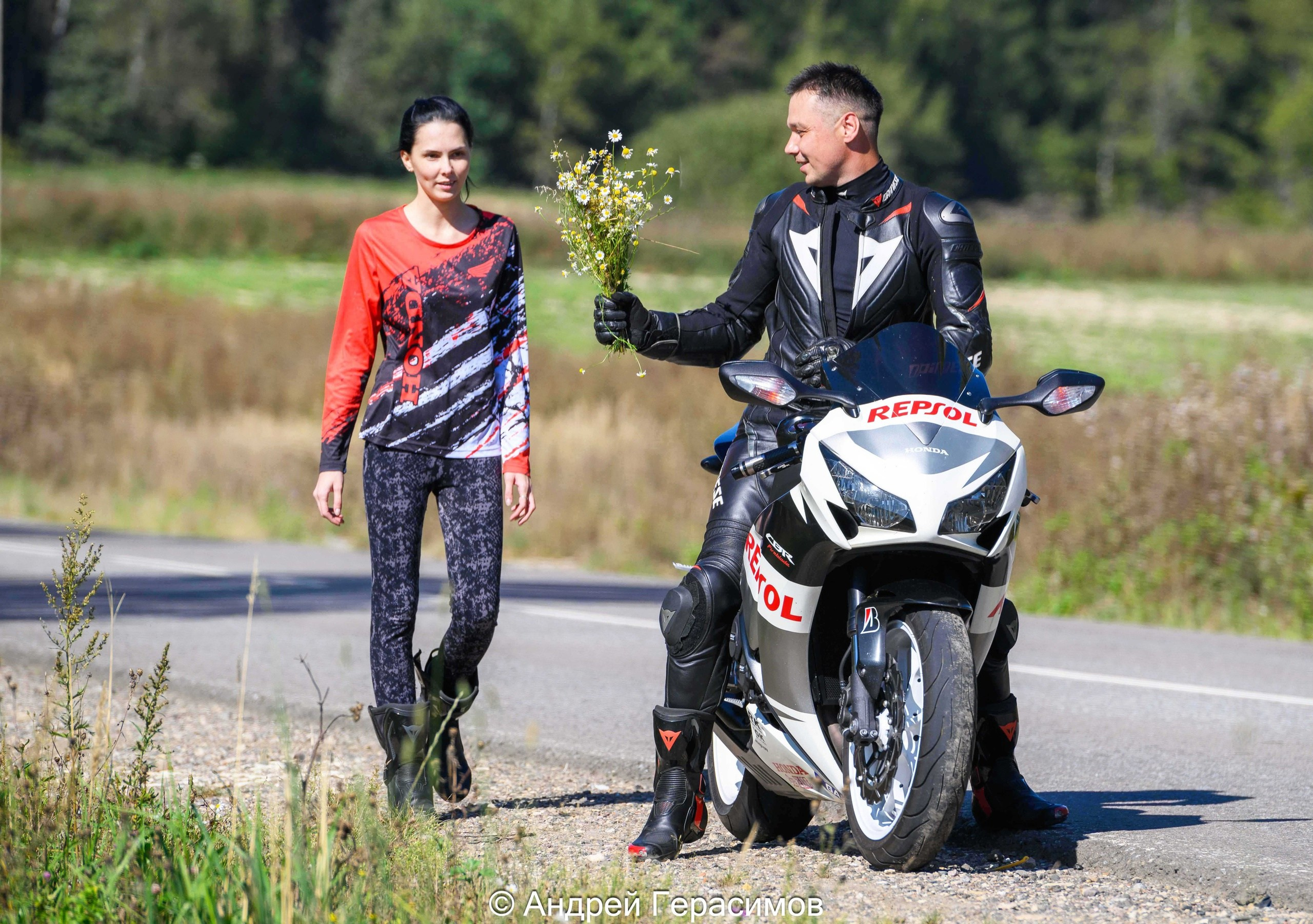 Фотосессии с мотоциклами. Спортивный и женский фотограф и видеограф в Завидово и Конаково Андрей Герасимов