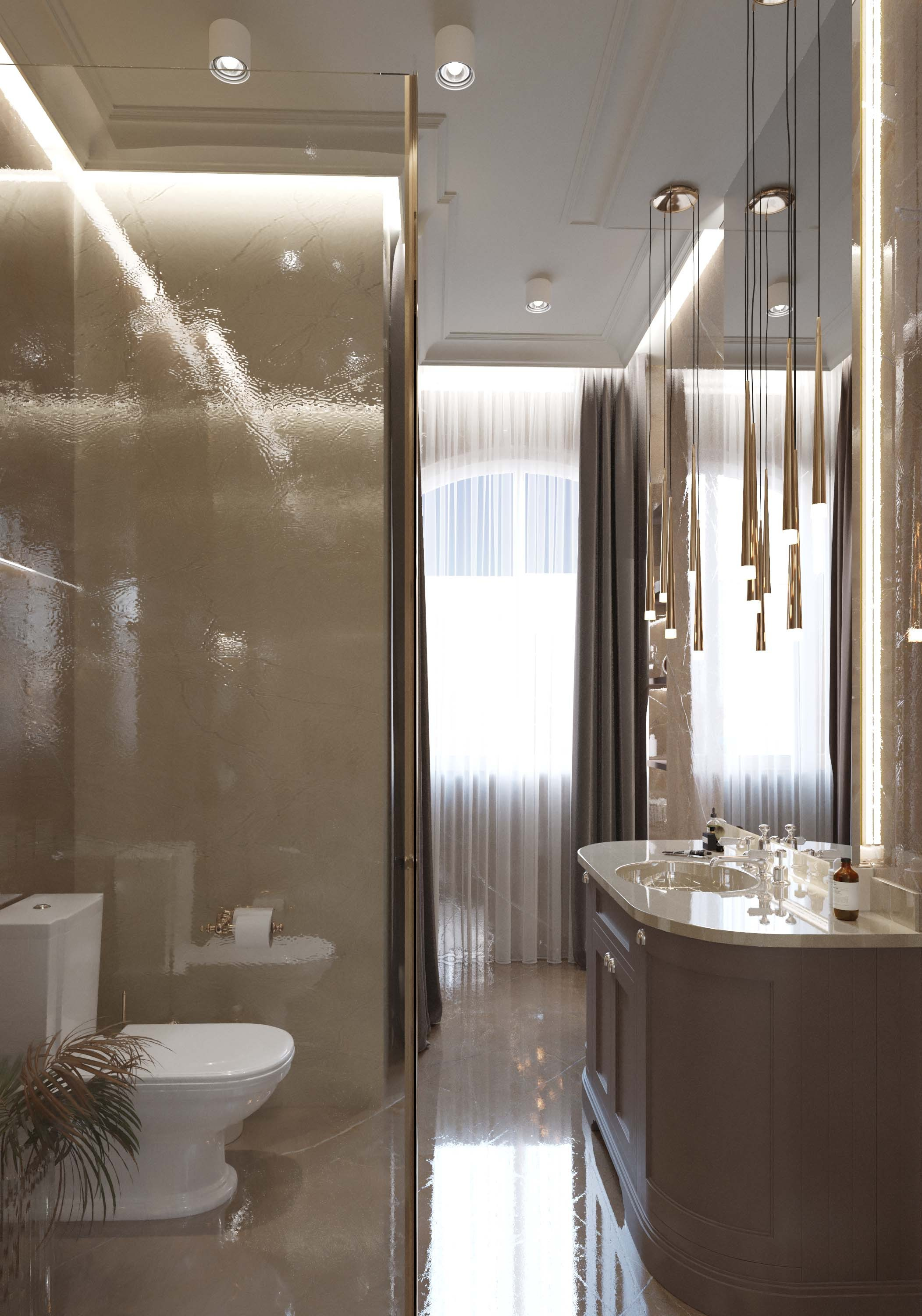 Интерьер частного жилого дома