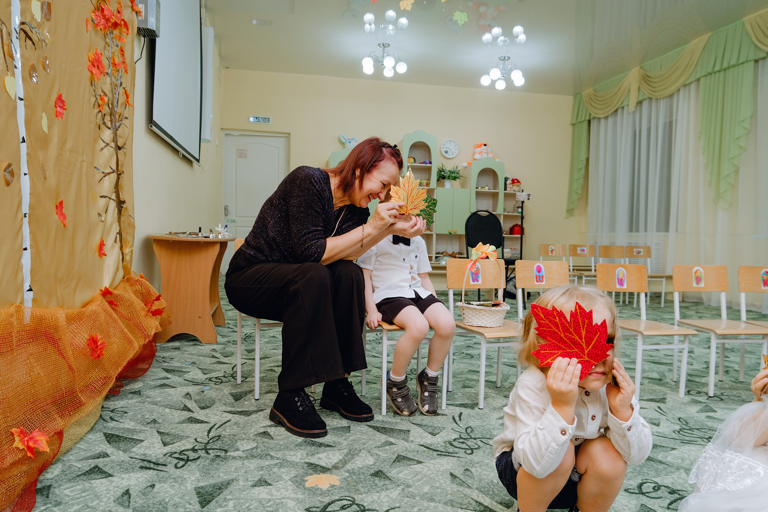 Утренник малышей. Фотограф Софья Володкина