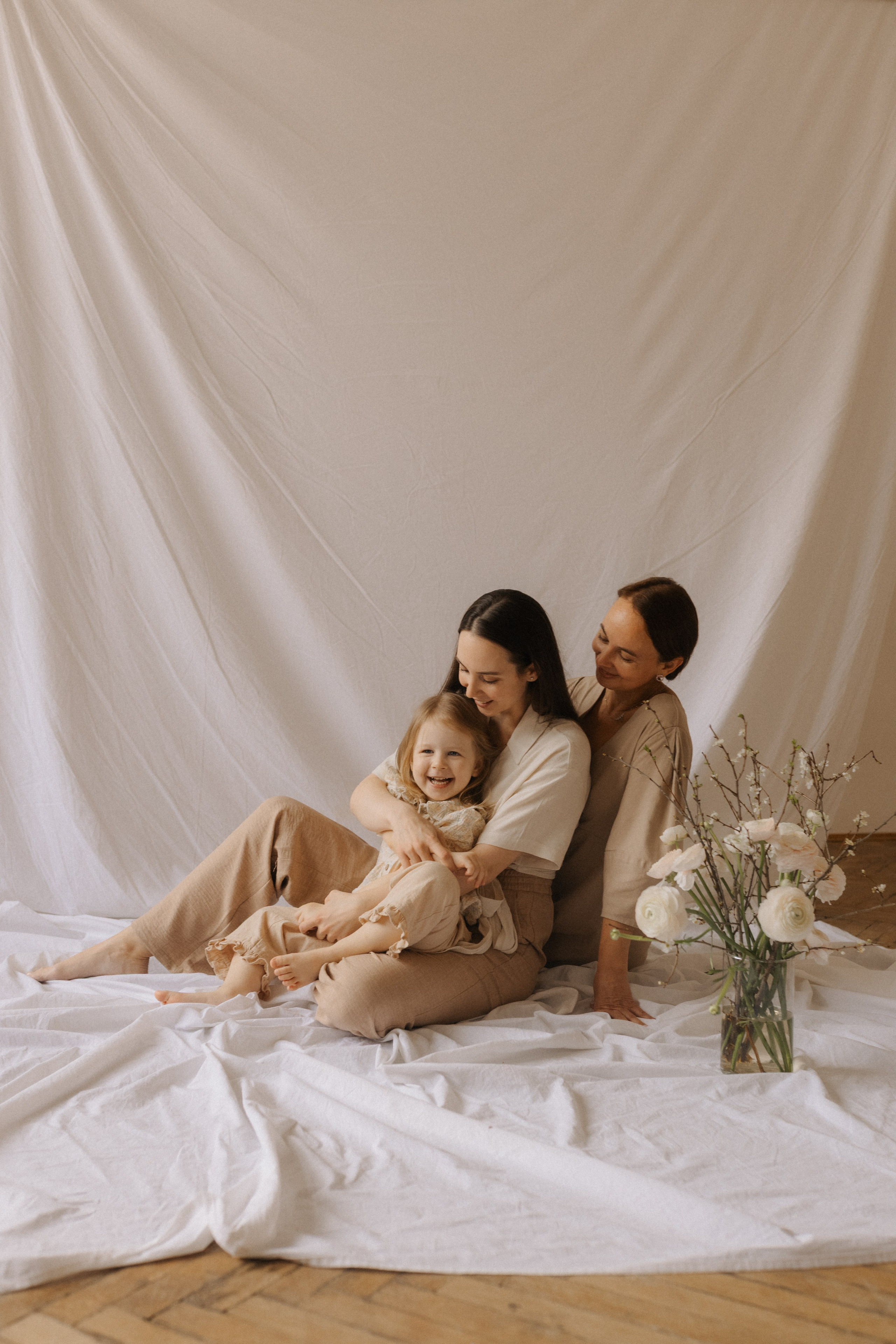 Три поколения. Семейный фотограф Москва Наталия Осьмакова