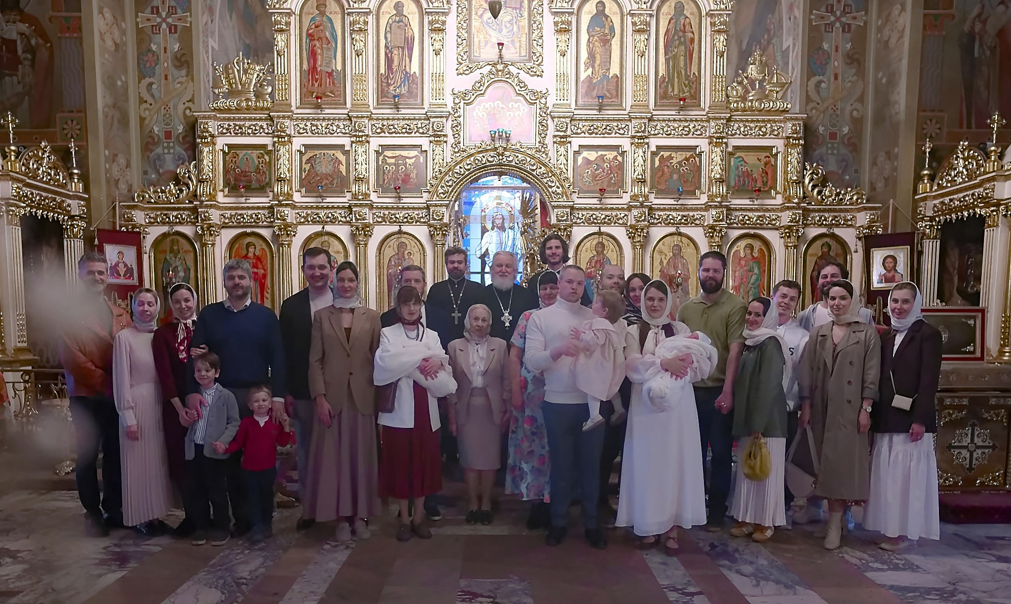 Таинство Крещения на Светлой Седмице. Фотограф в Москве