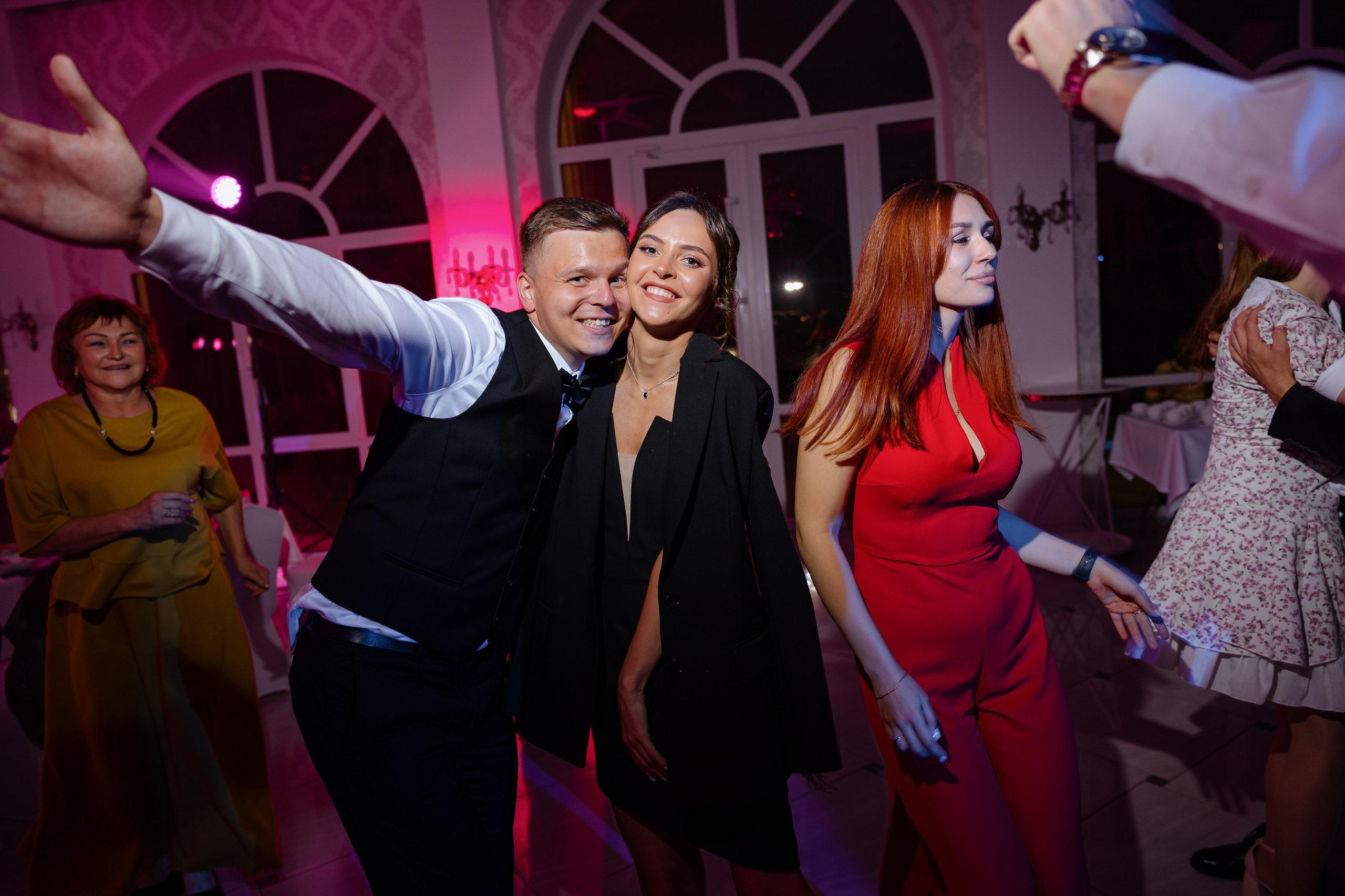 Свадебная вечеринка Евгении и Бориса. Фотограф Сергей Ртищев в Москве и РФ