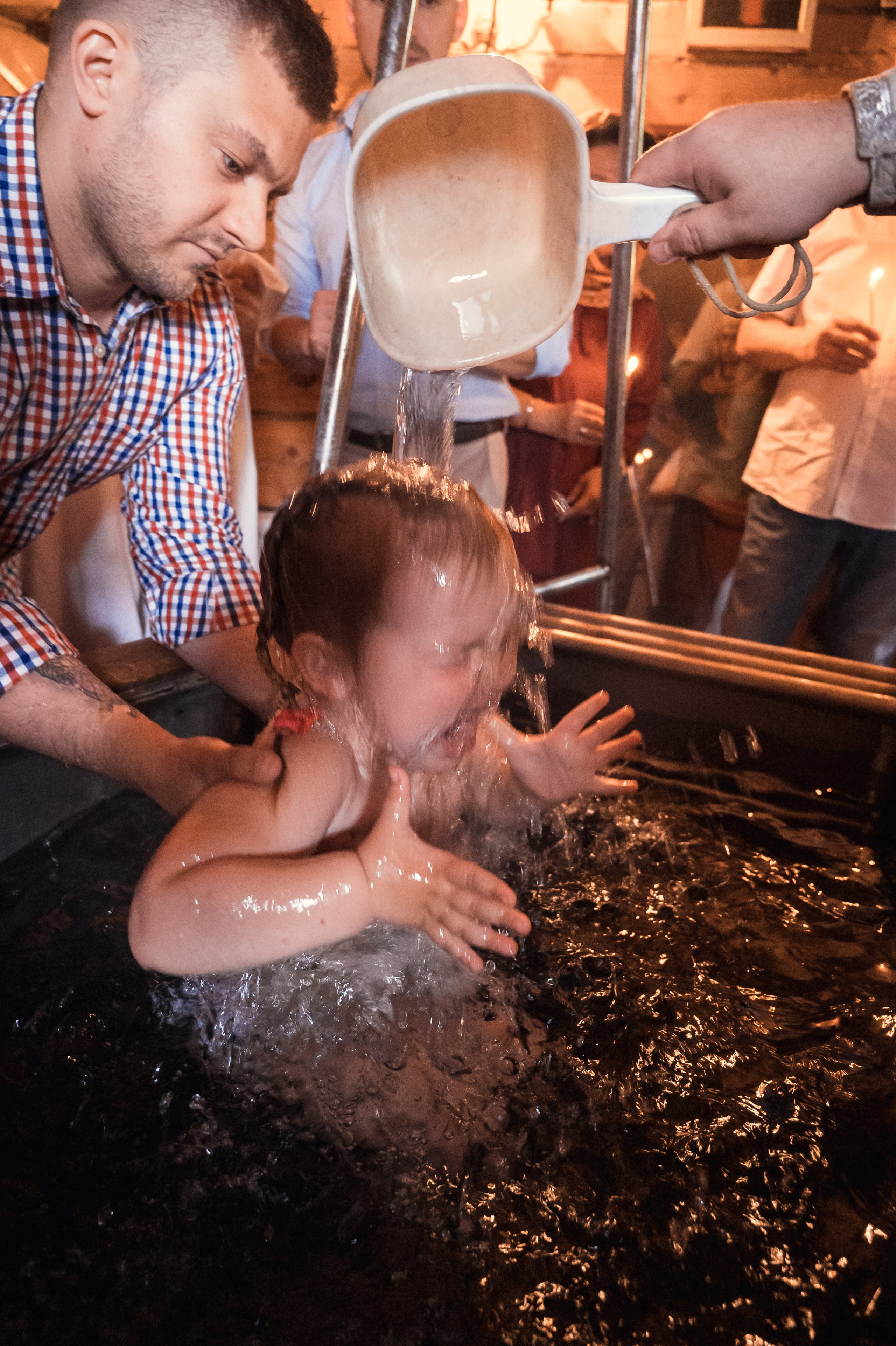 Крещение Марии храм на Мосфильмовской. Фотограф Алёна Мил