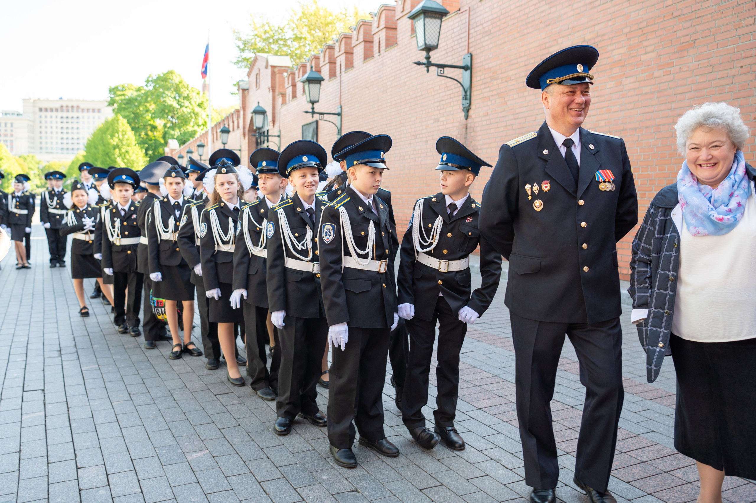 Фотосессия Присяги кадетов «Школа 1231 им. В. Д. Поленова». Детский и семейный фотограф г. Москва Оксана Катаджи