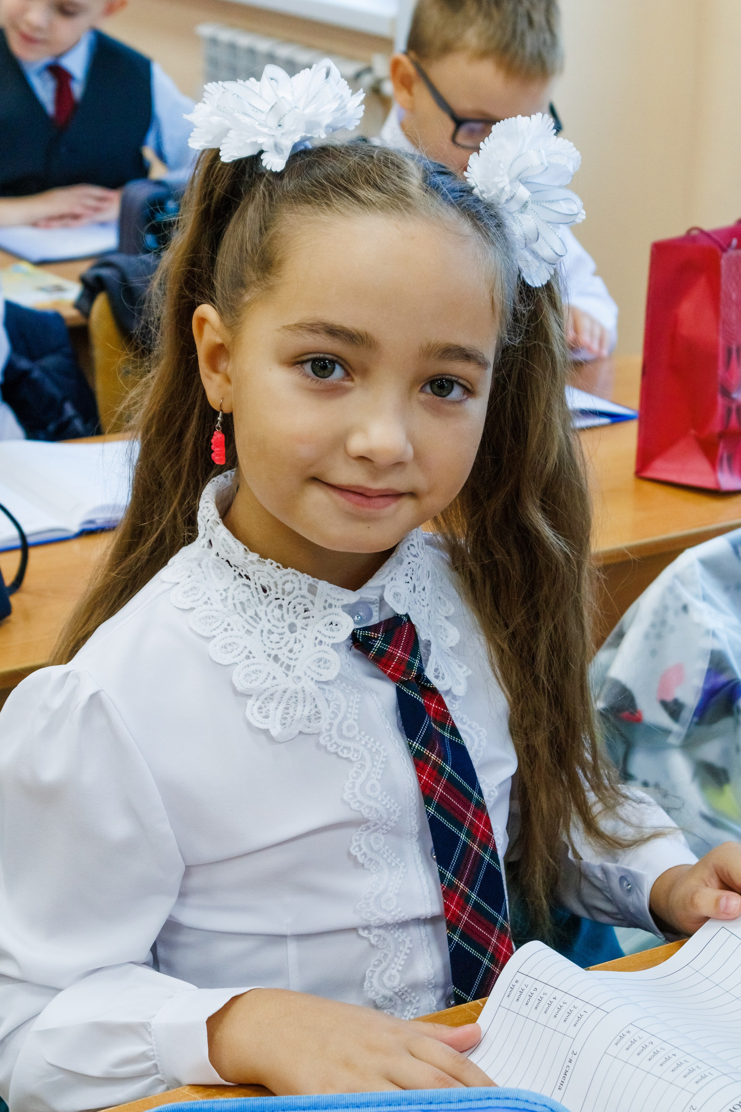 Первый урок школа 206. Фотограф в Новосибирске Евгений Маслов