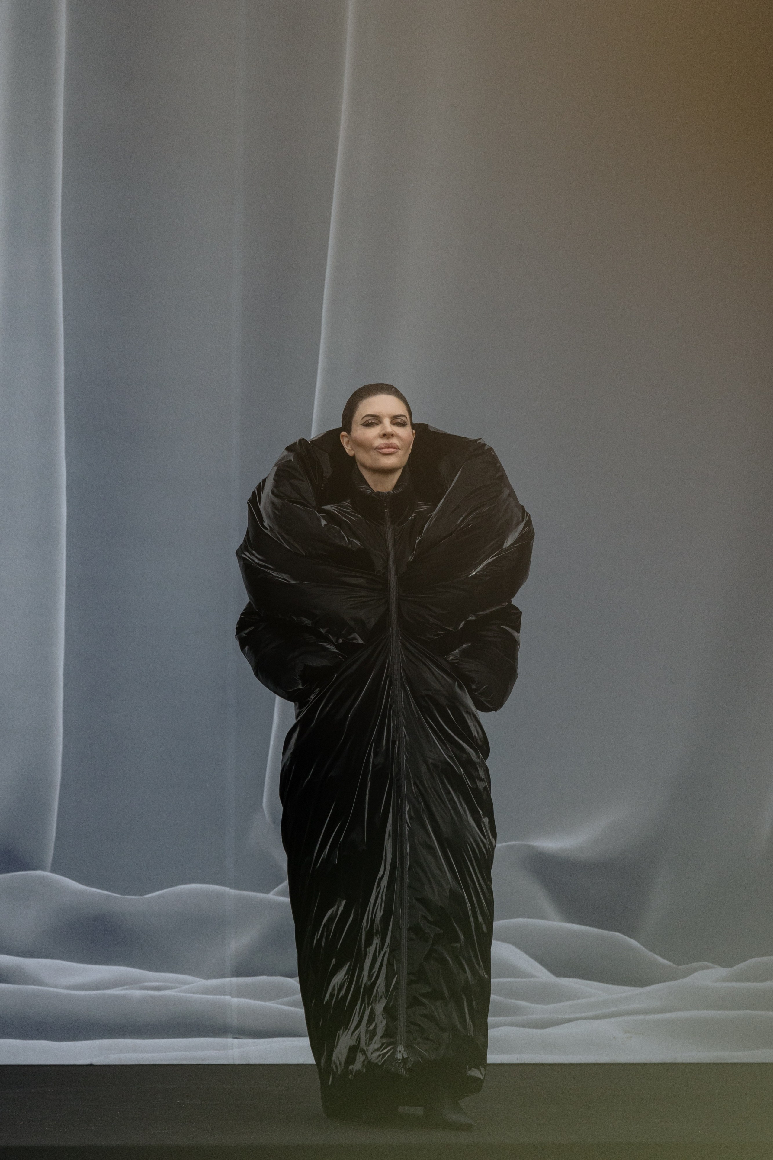 BALENCIAGA PFW WOMENSWEAR FALL-WINTER 24/25. Photographer in Milan Ivan Goncharov