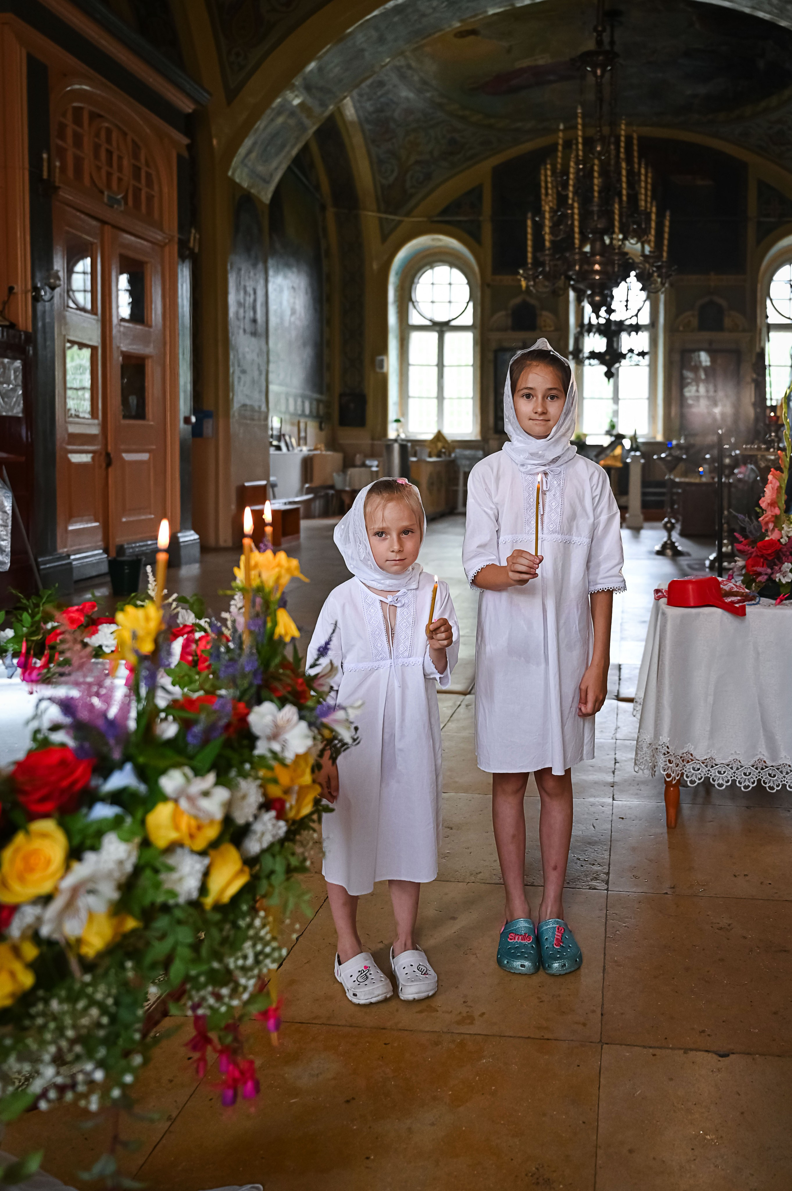 Крещение Владимира, Полины Вероники. Семейный фотограф в г. Воскресенск Наталия Молева