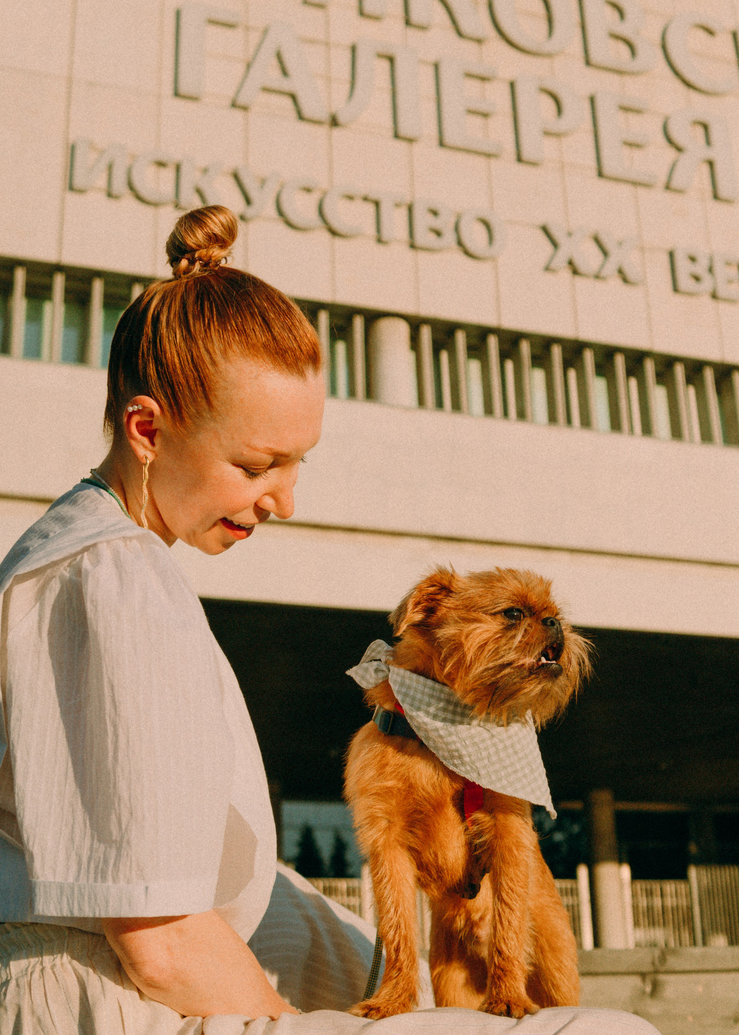 Лена и Альфи. Фотограф-анималист Ксения Воробьева, Москва