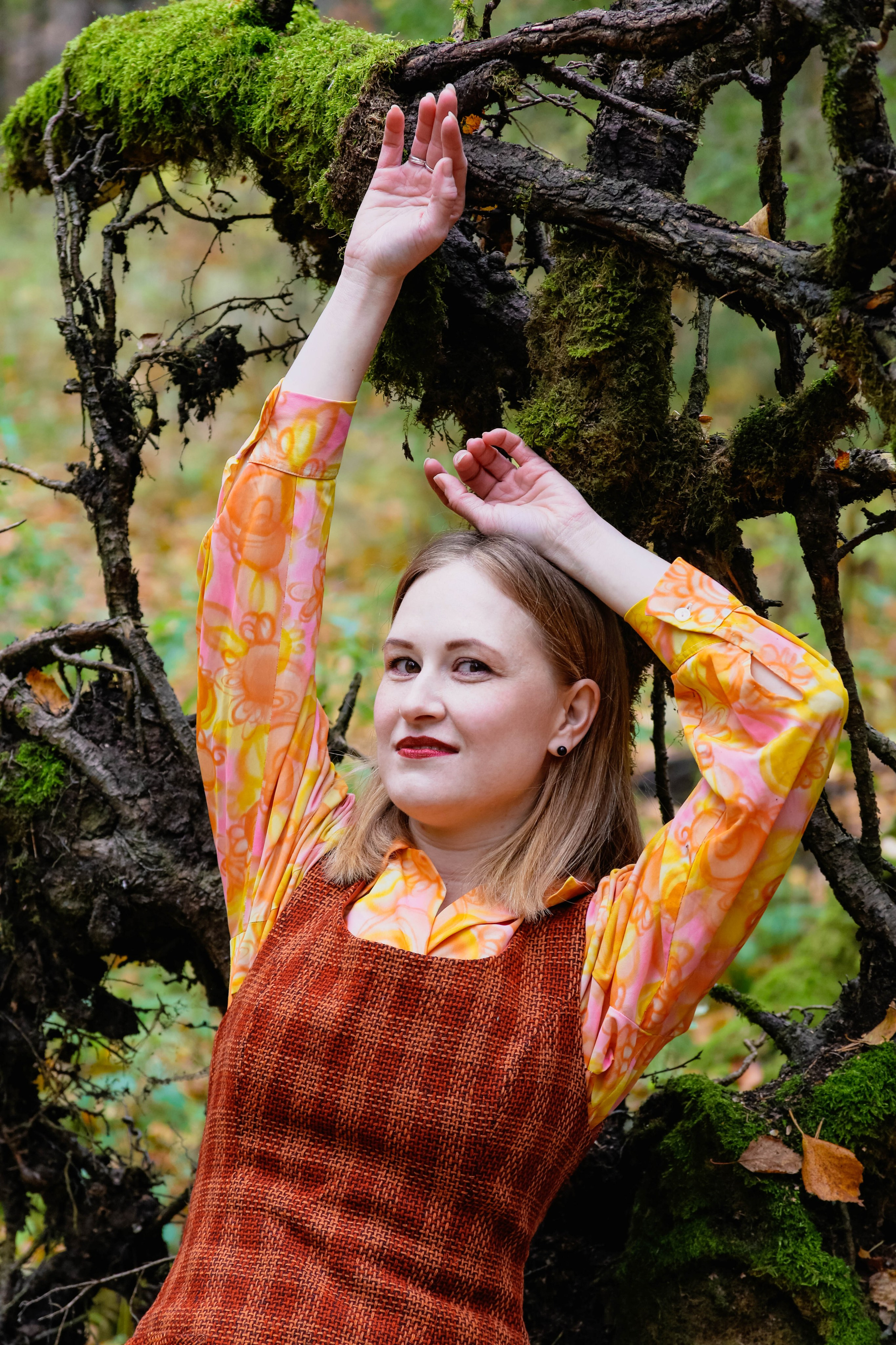 Маша в лесу. Фотограф Пермь. Фотосессия в фотостудии Перми и на свежем воздухе
