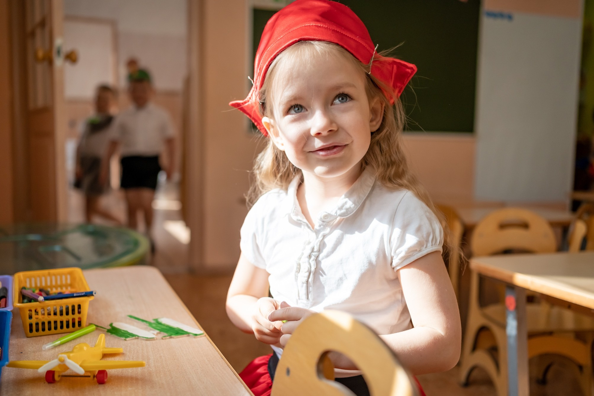 Детский садик. Семейный фотограф Варвара Сорока в городе Москве