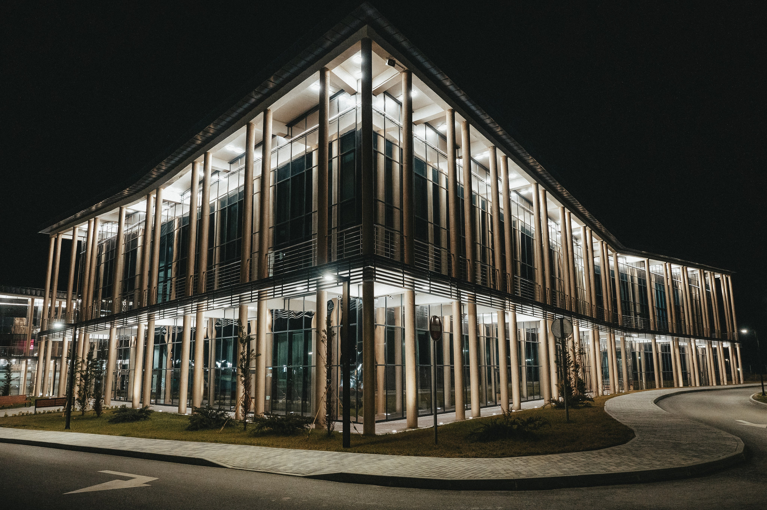 Ночная экстерьерная съемка в Ростове-на-Дону