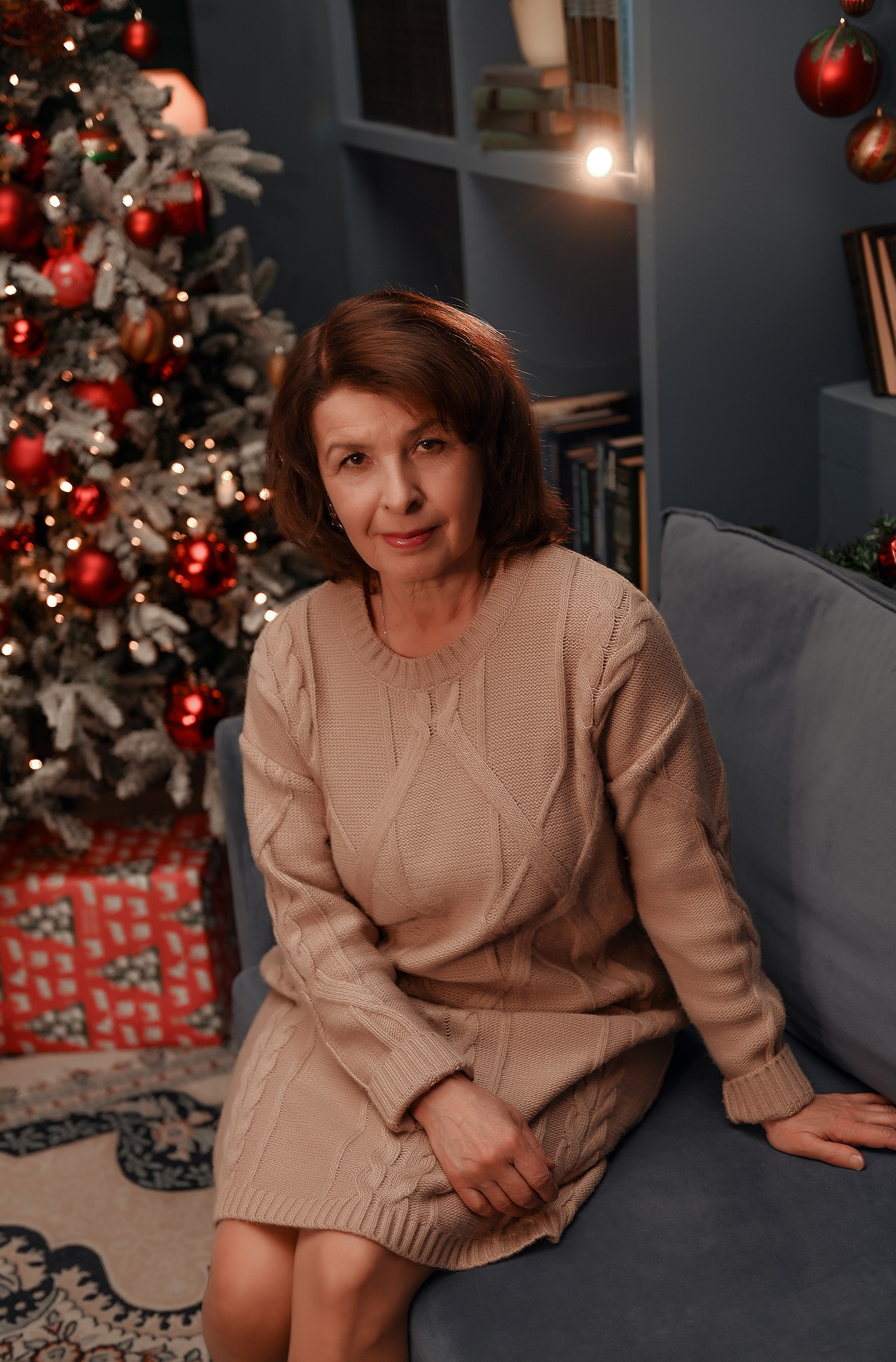 Новогодняя семейная. Свадебный, семейный, детский, контент фотограф в Омске Максим Ильин