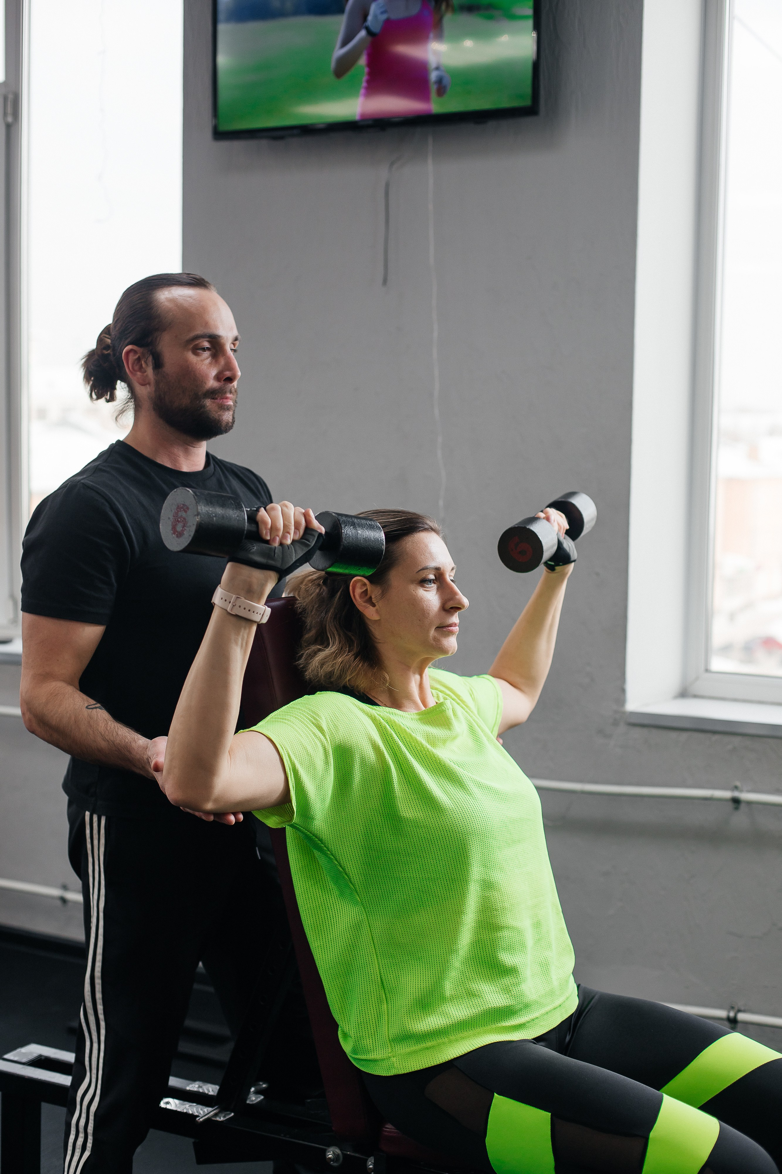 Тренажерный зал. Креативный и женский Фотограф Омске Наталья Лебедева