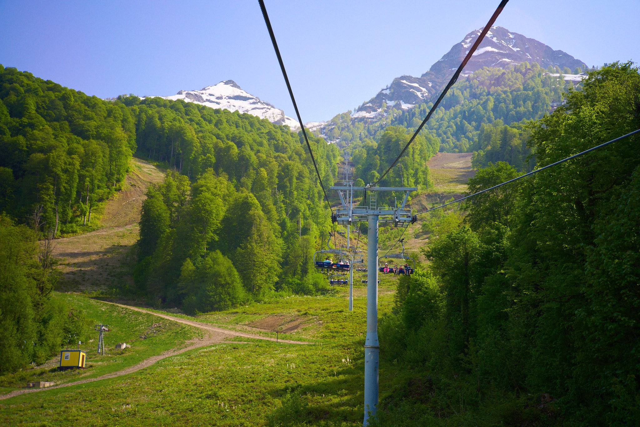 Красная Поляна, апрель 2024. Фотограф, Римма Невинская