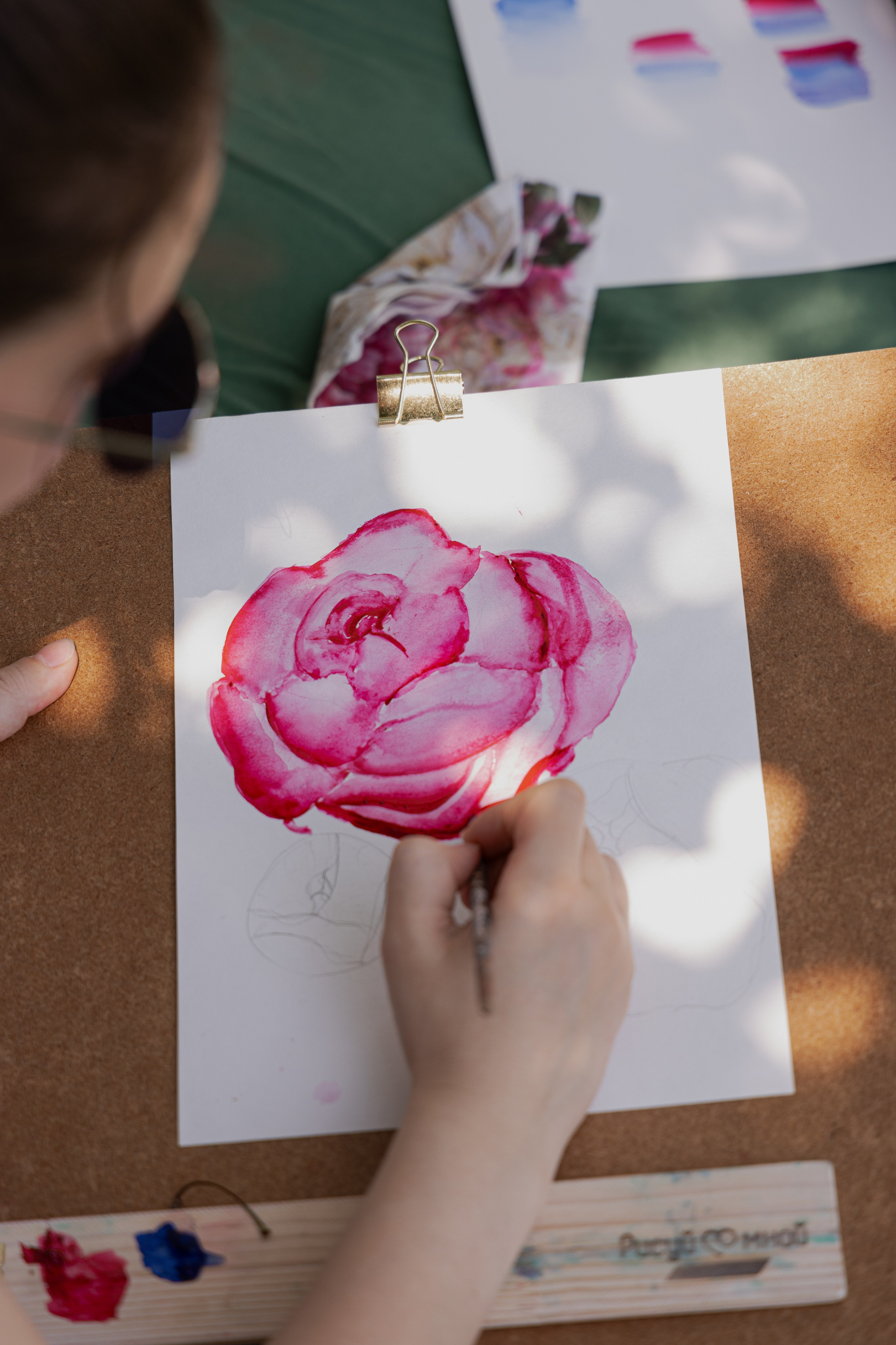 МК Пион (пикник в парке). Анастасия Ракчеева Художник