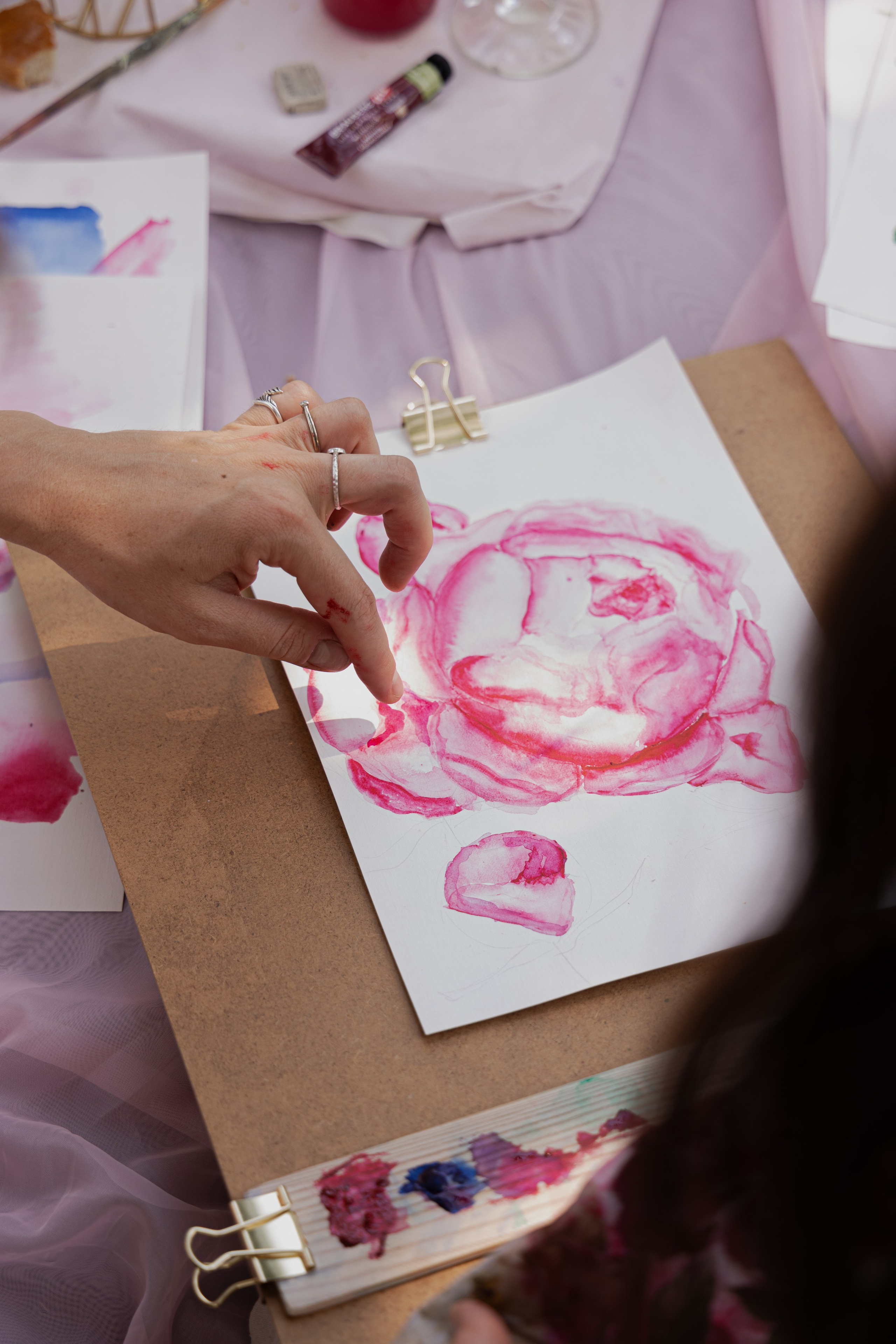 МК Пион (пикник в парке). Анастасия Ракчеева Художник