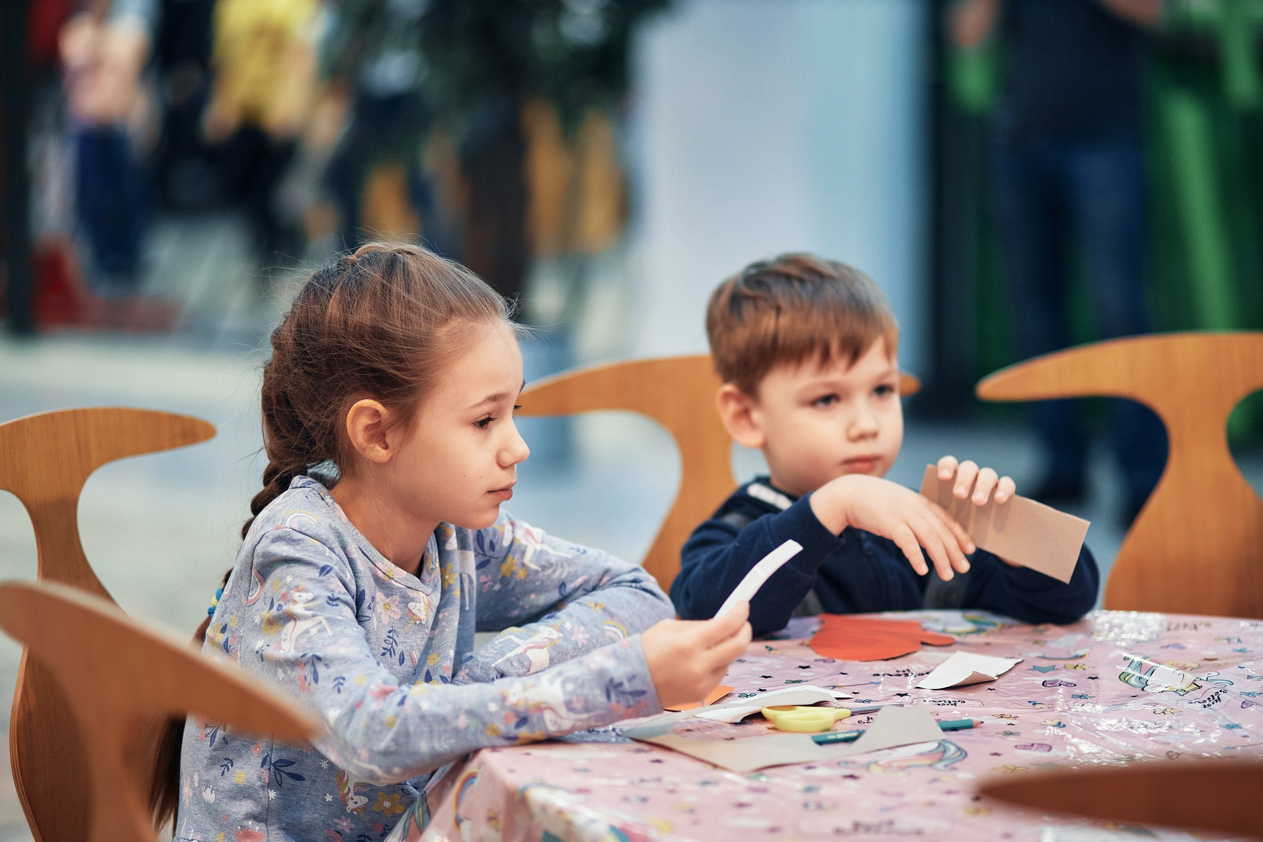 Детский новогодний праздник в ТЦ Июнь. Семейный и репортажной фотограф в Красноярске и Москве Виктор Бабинцев
