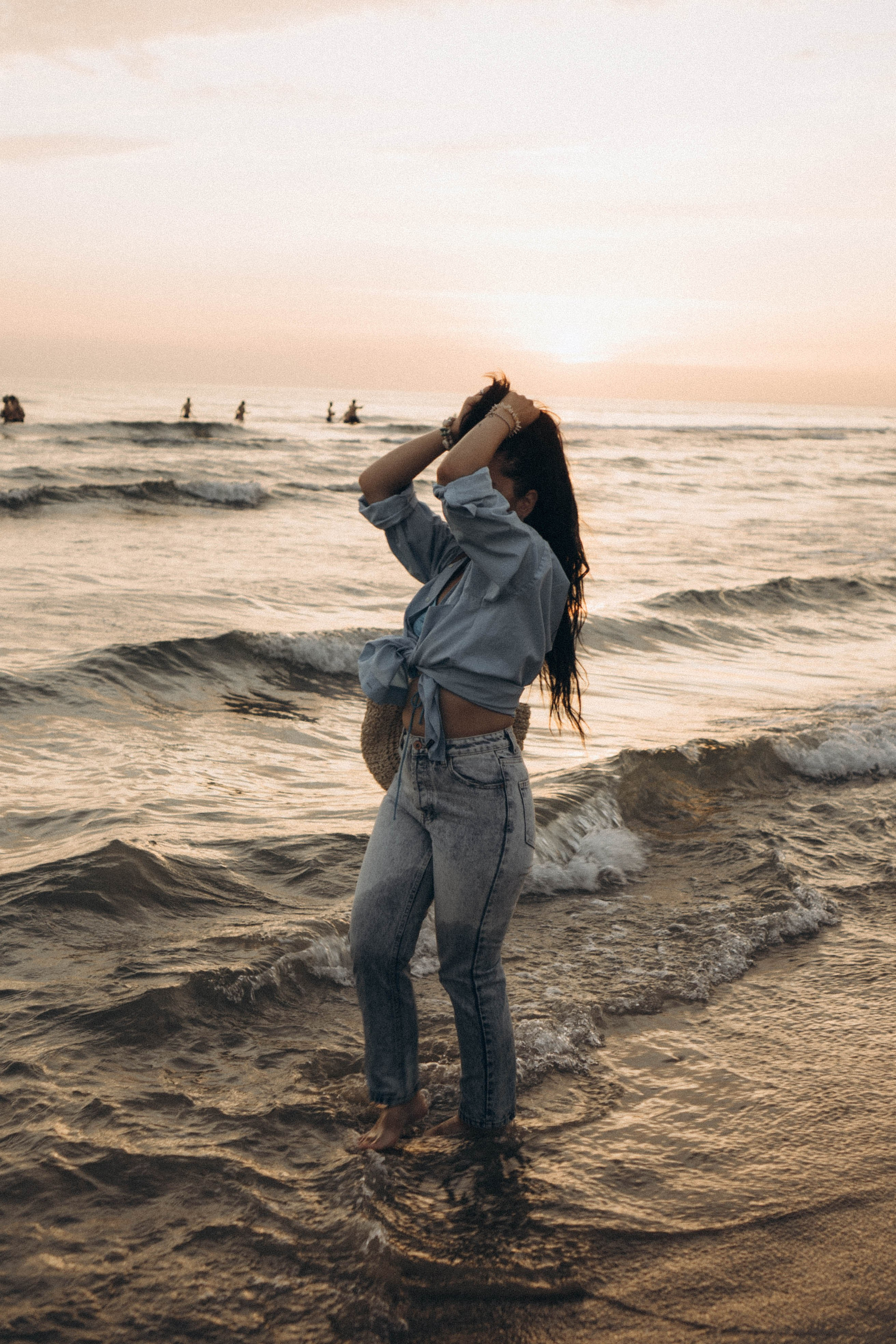 Июльский вечер на берегу черного моря. Профессиональный фотограф, Санкт-Петербург — Виктория Богомолова