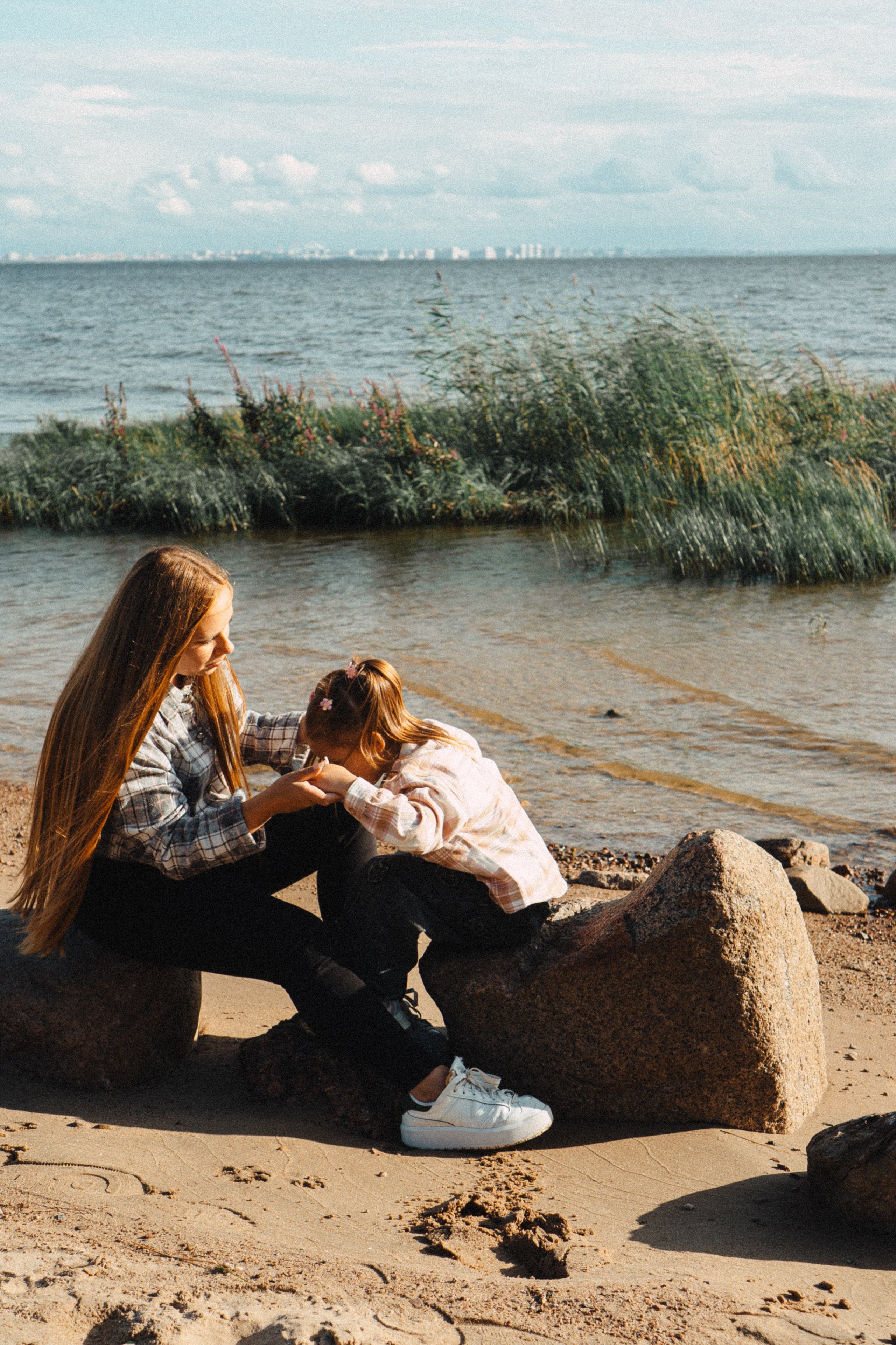 МАМА И ДОЧКА НА ФИНСКОМ ЗАЛИВЕ. Профессиональный фотограф, Санкт-Петербург — Виктория Богомолова