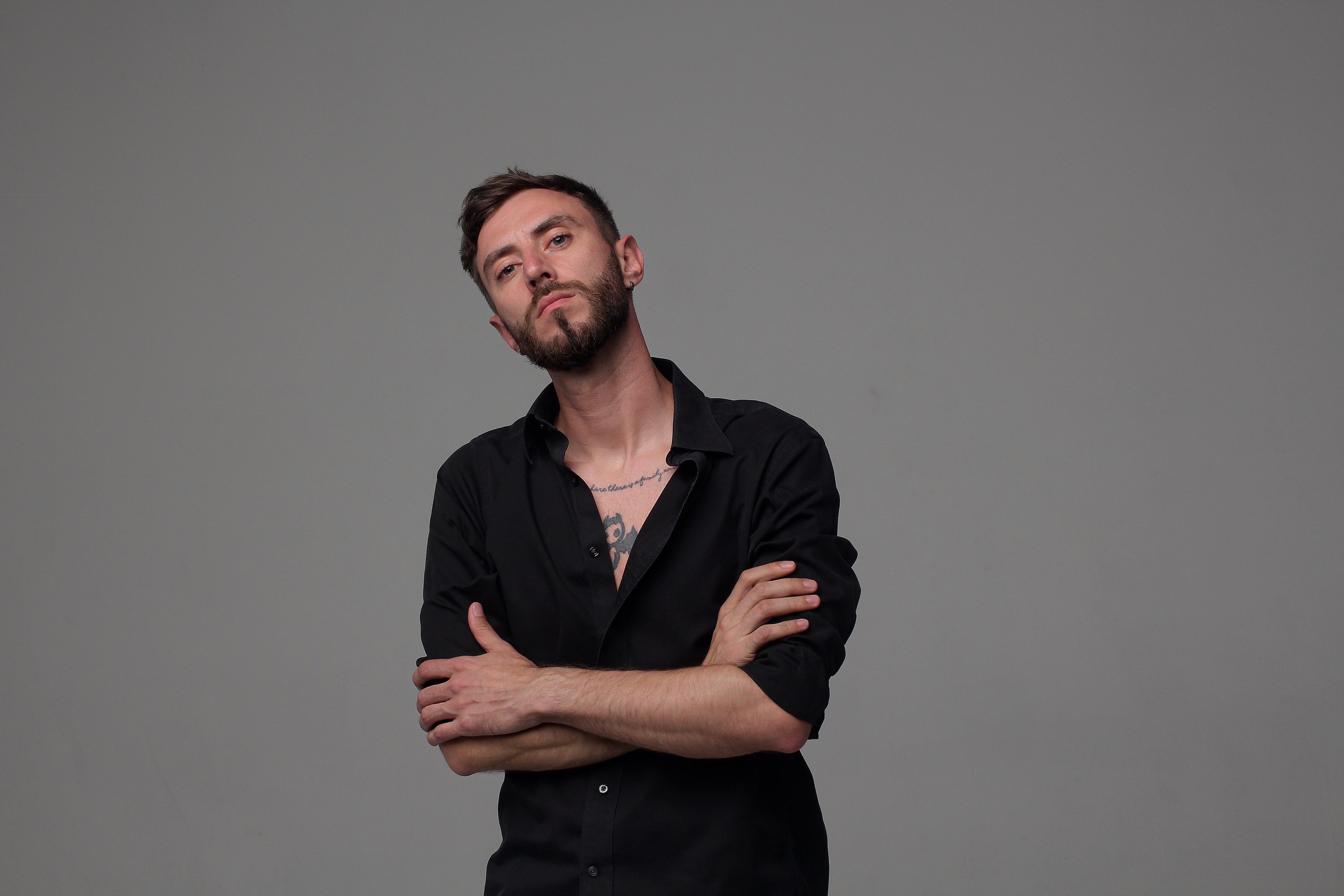 Иван, студия VOGUE. Photography Eva