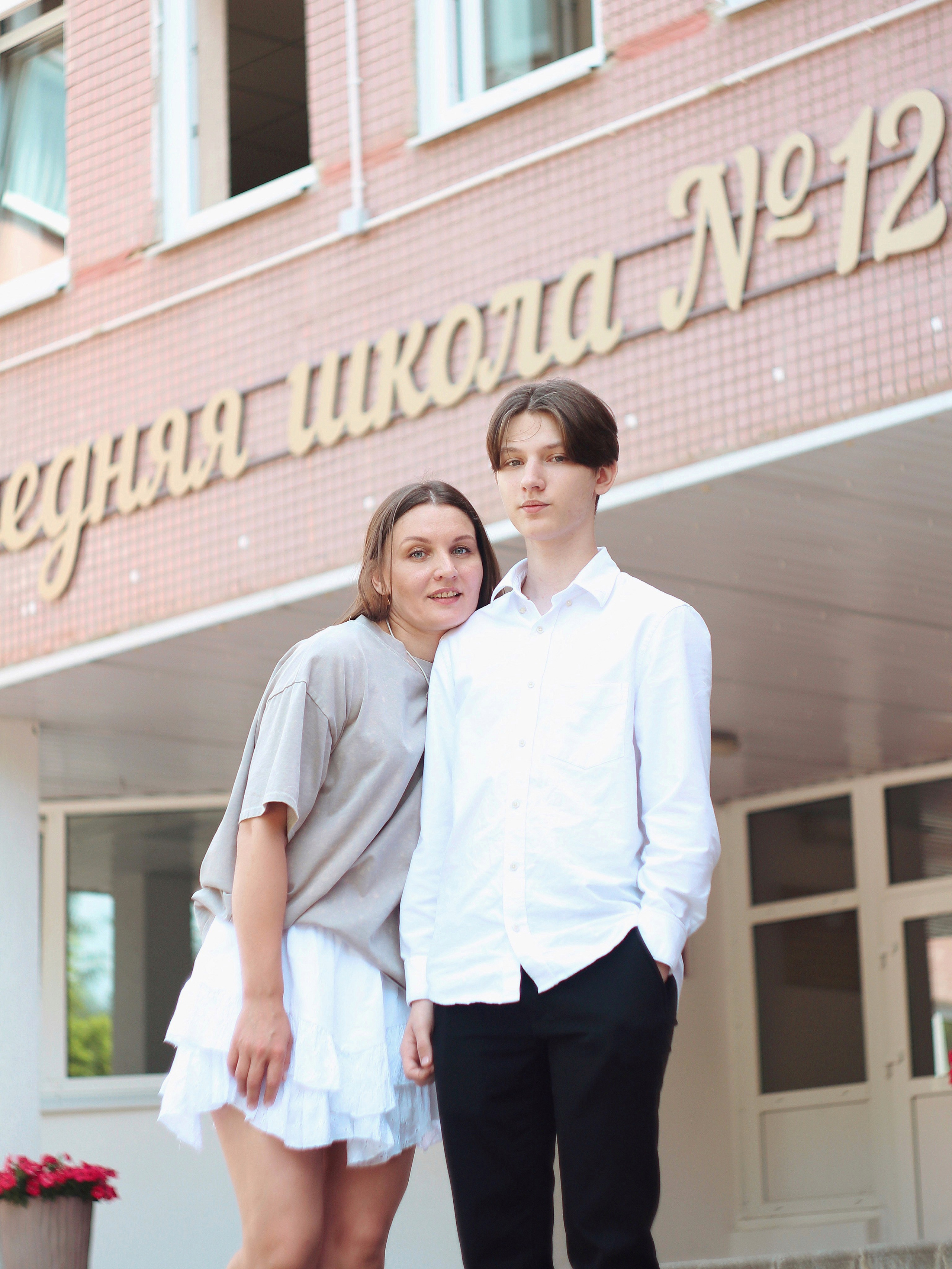 Юля и сын Женя. Photography Eva