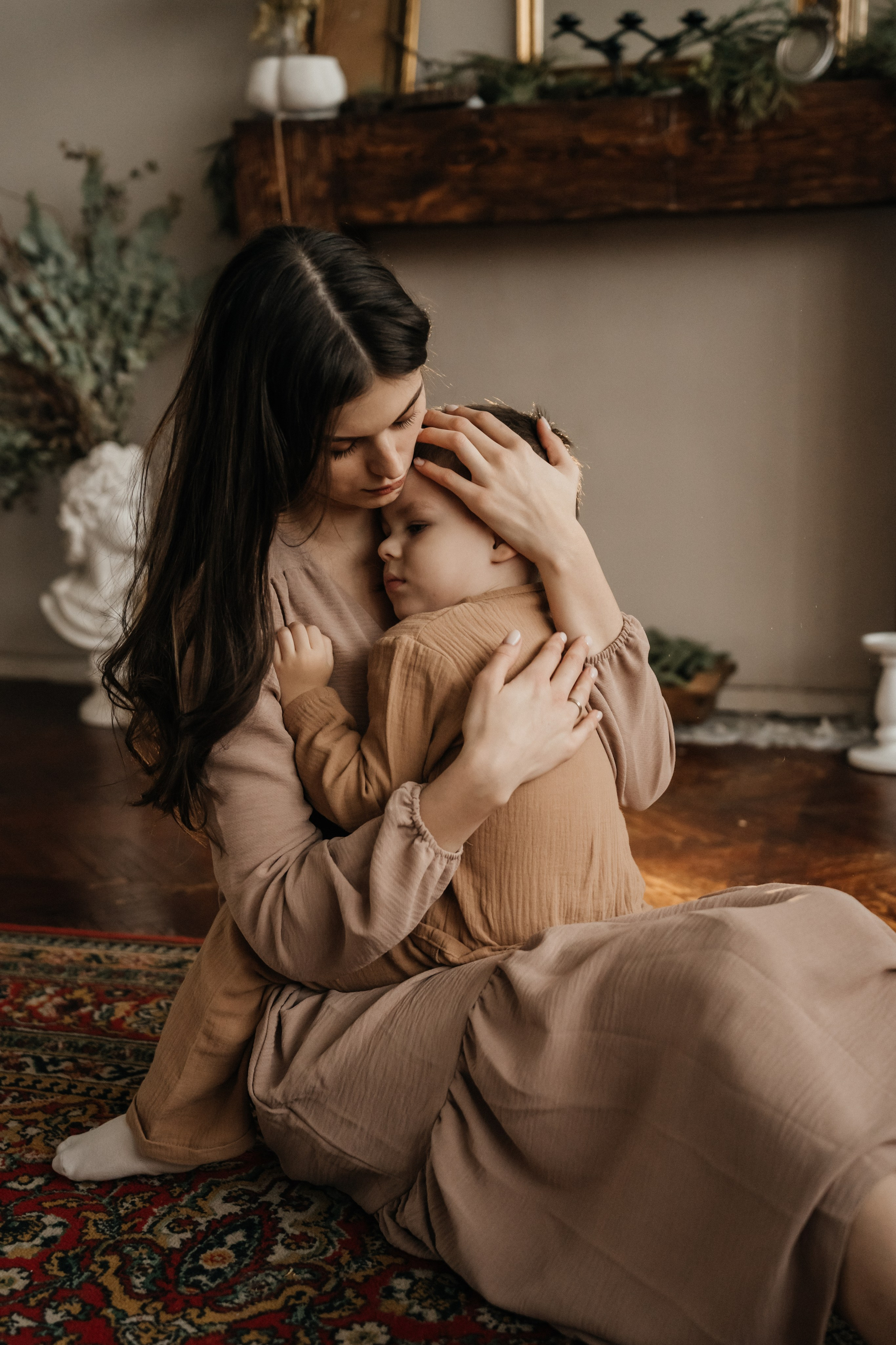 В мастерской. Ваш фотограф Вика Артемова