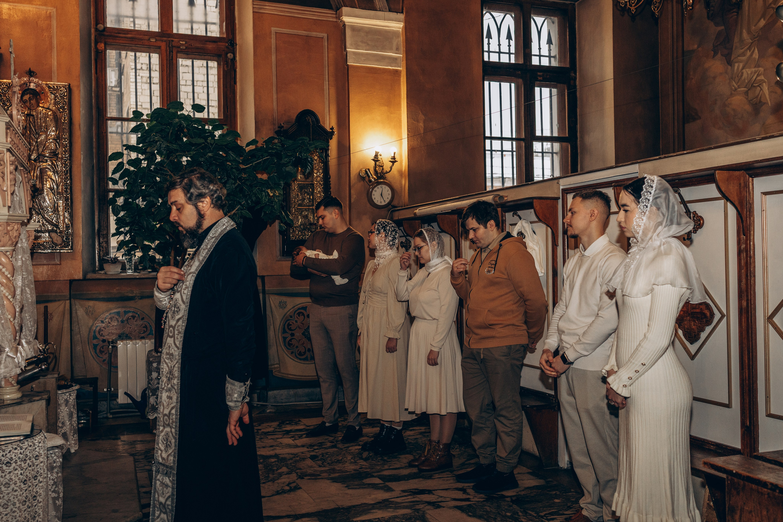 Крещение в Храме Воскресения Словущего в Даниловской Слободе. Главная