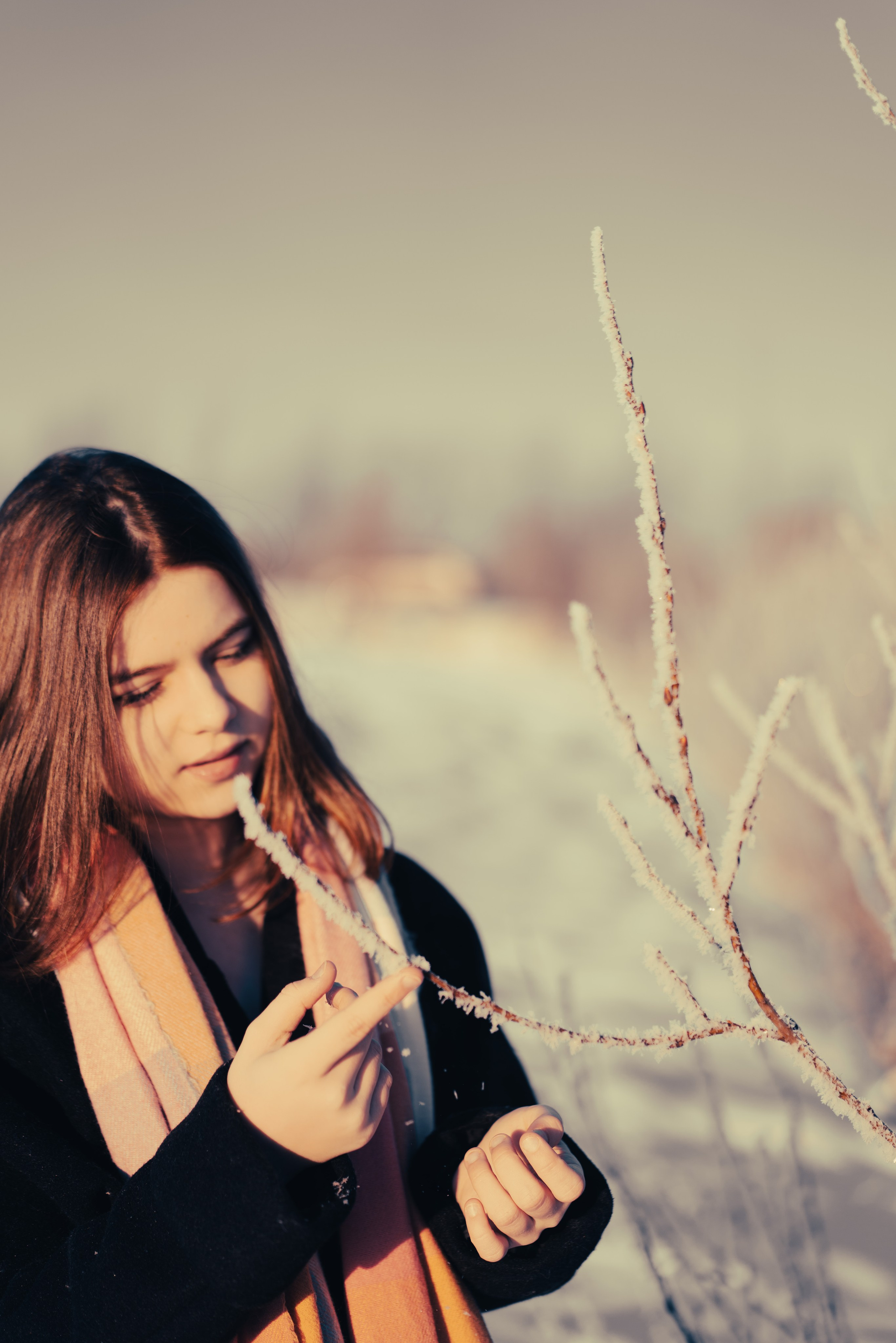 Зимняя съемка в снегу. Видеооператор, фотограф в Санкт-Петербурге