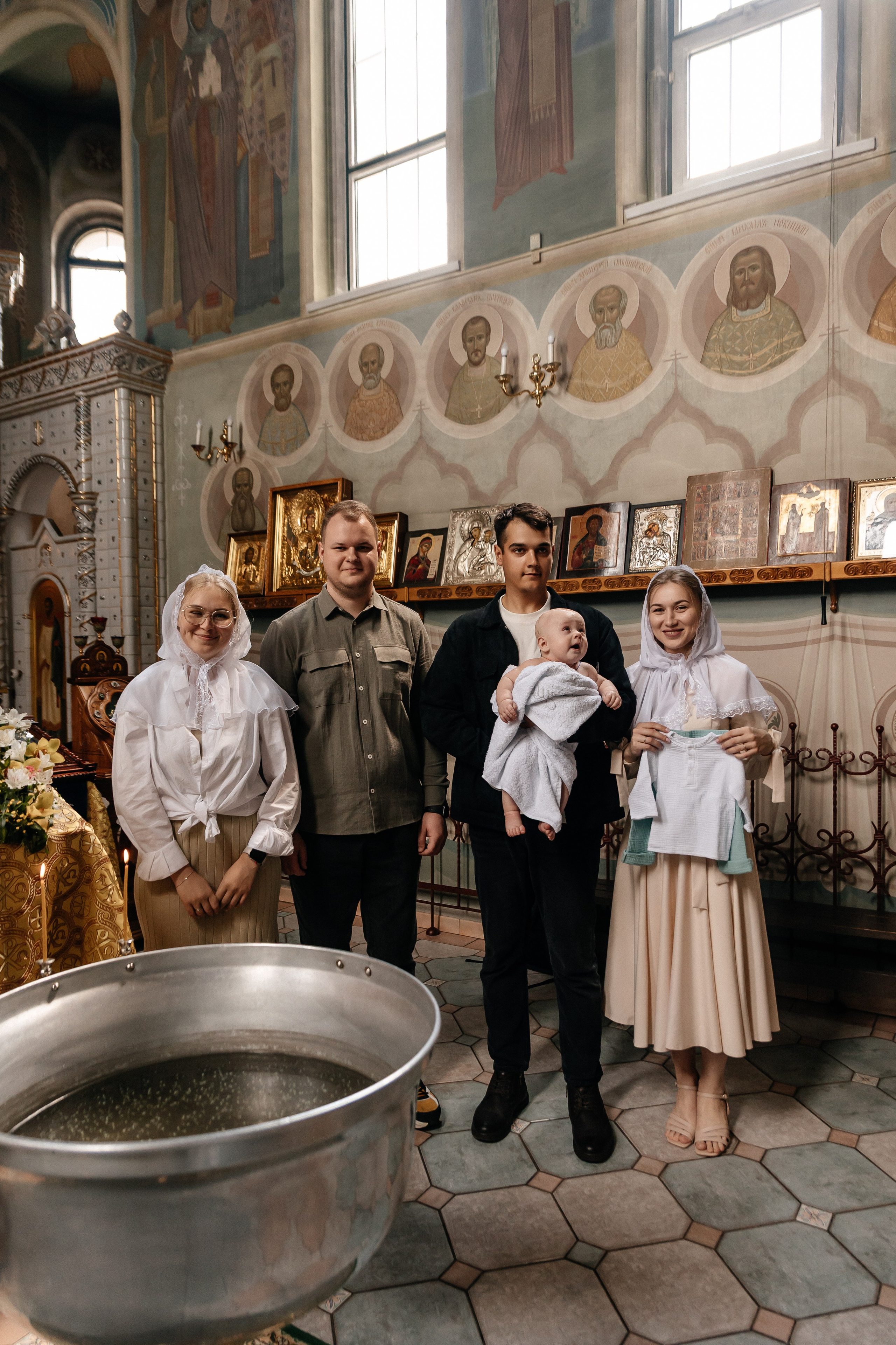 Крещение Леши. Семейный фотограф Минск Усова Ольга