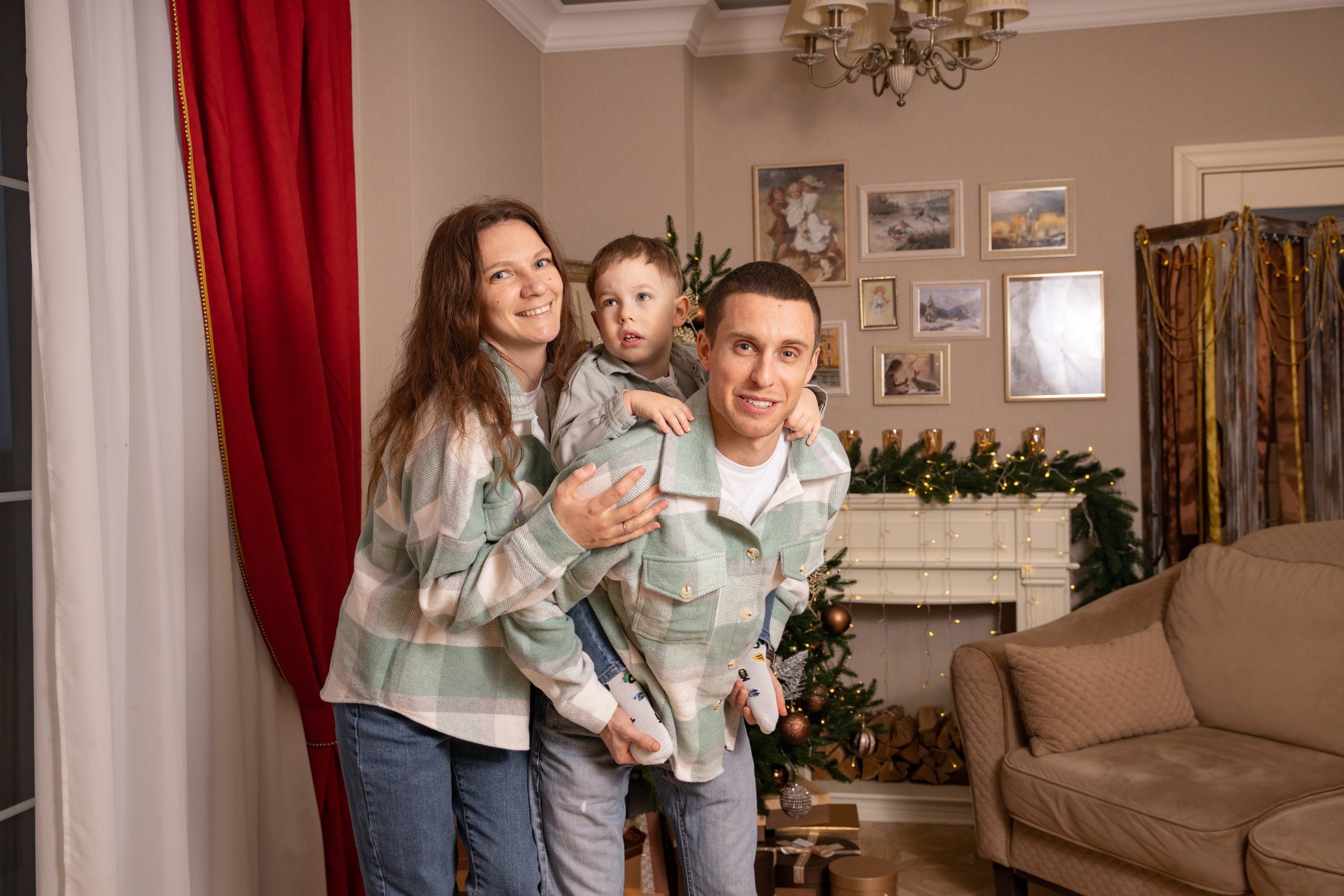 Первые новогодние для Натали. Фотограф в Железнодорожном и Балашихе