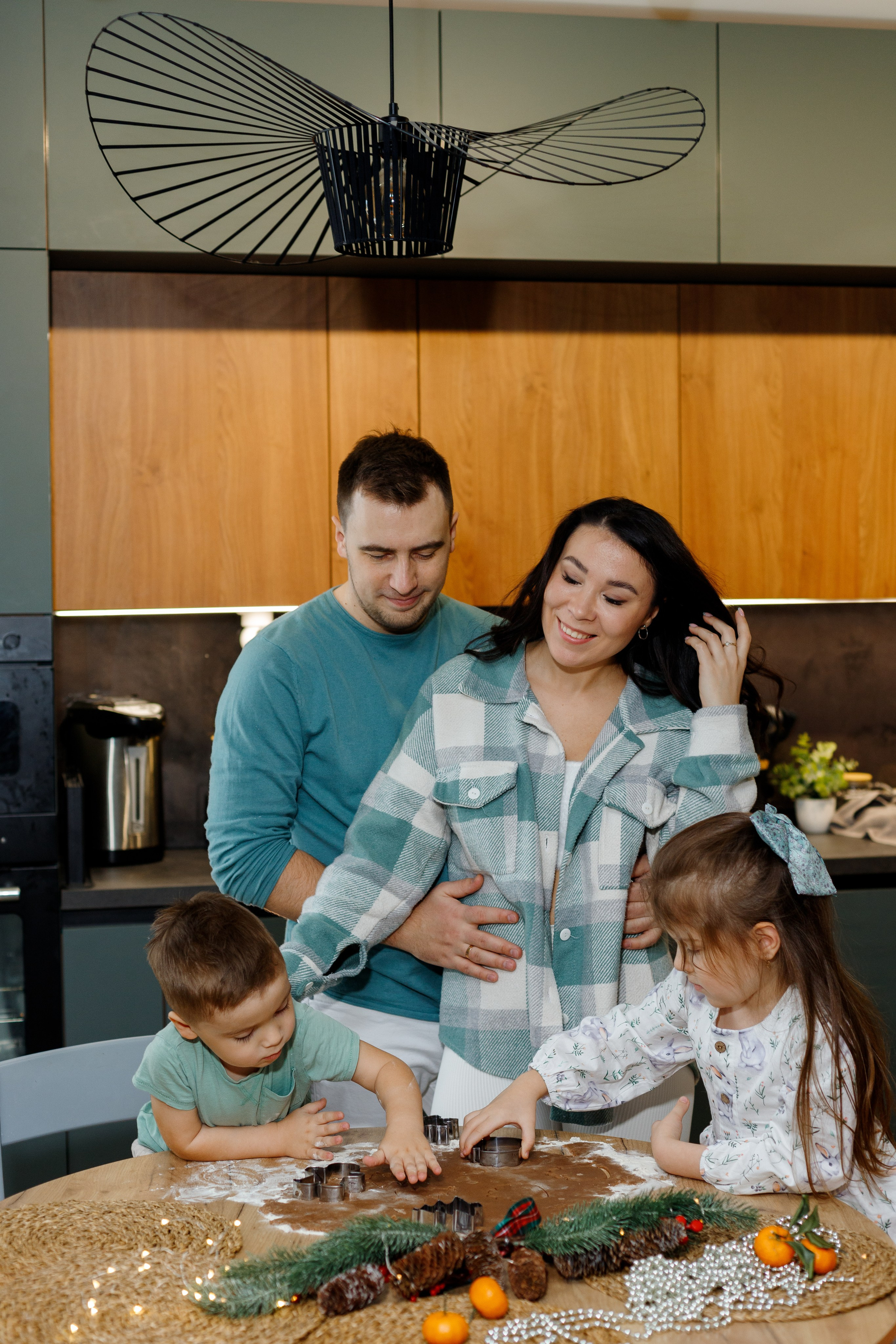 Предновогодняя домашняя фотосессия. Фотограф Александра Сыщенко