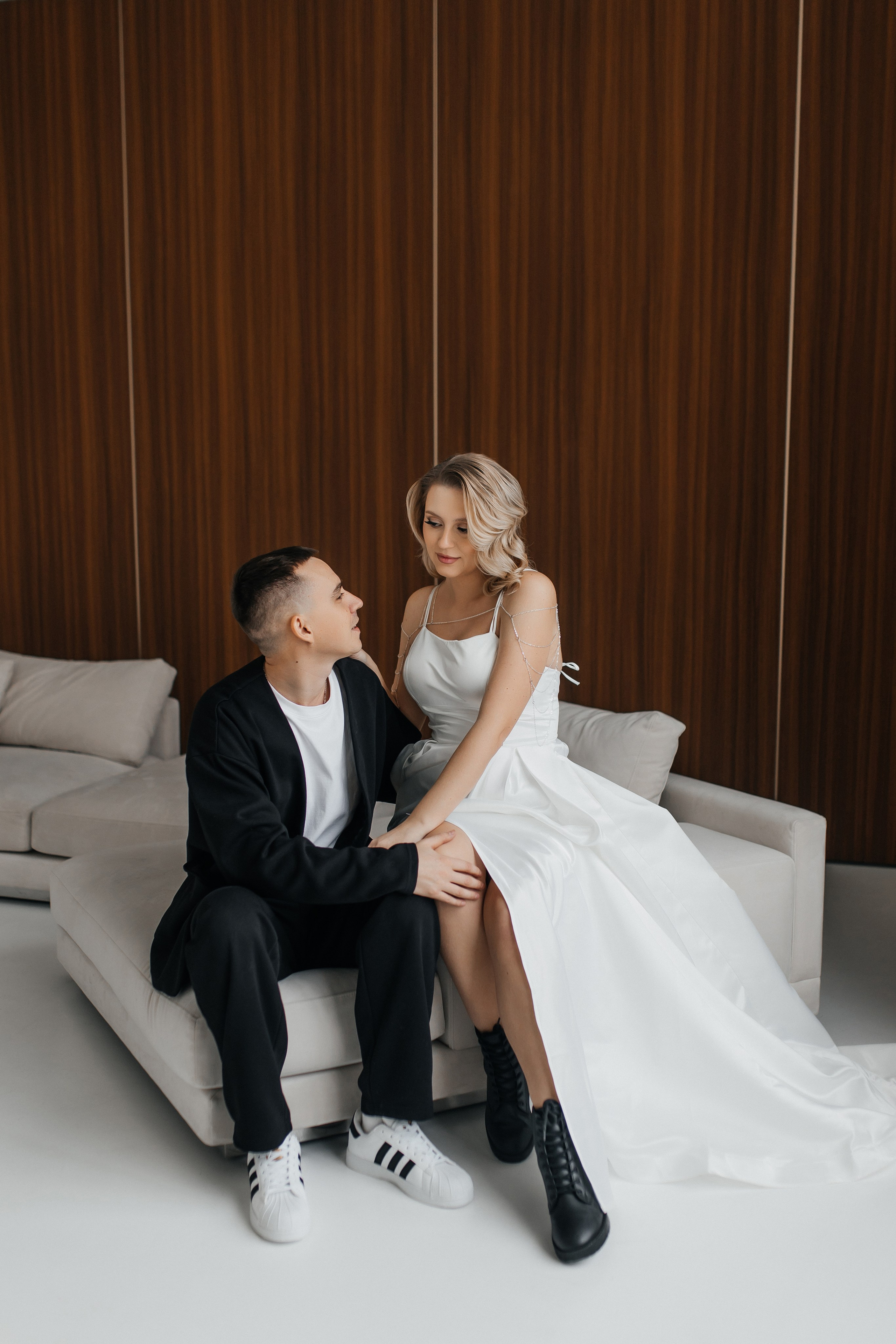 Свадебная серия в студии