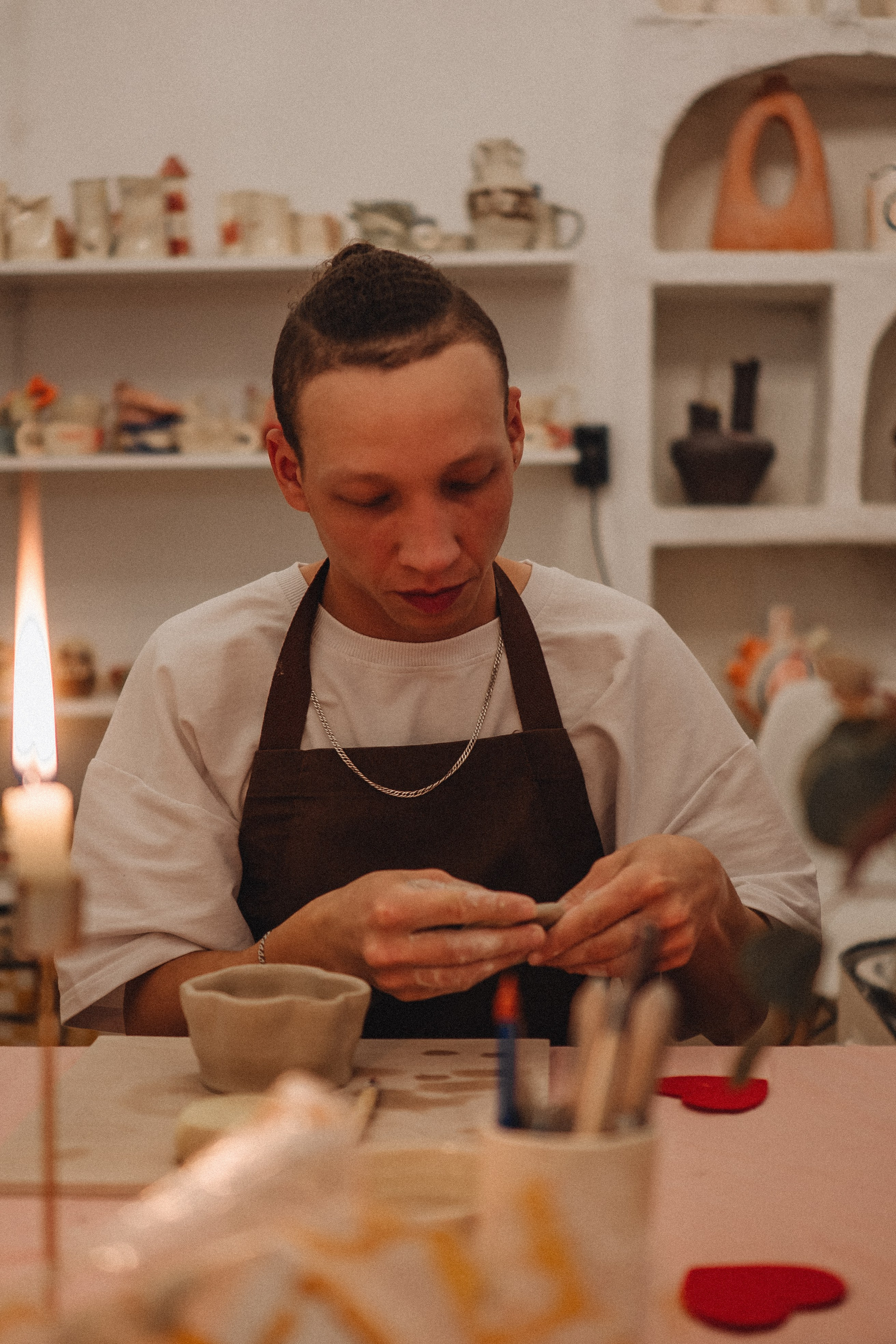 СВИДАНИЕ В ГОНЧАРНОЙ МАСТЕРСКОЙ. Профессиональный фотограф, Санкт-Петербург — Виктория Богомолова