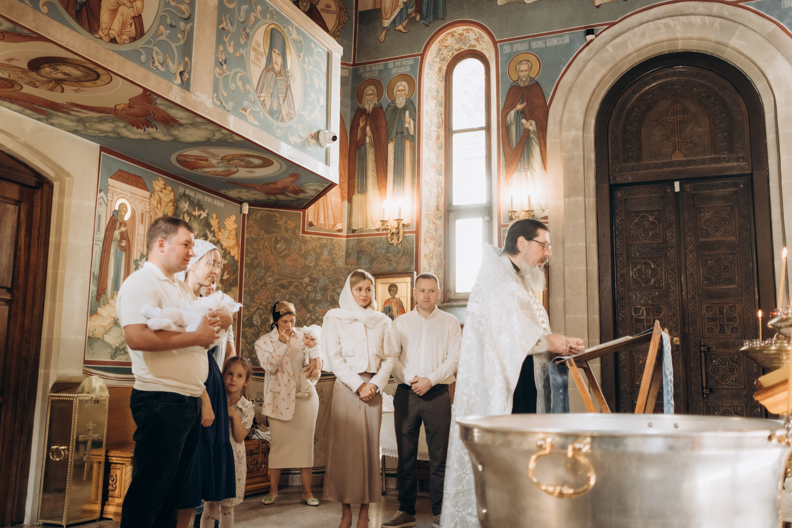 Крещение в Храме Введения во Храм ПресвятойБогородицы. Главная