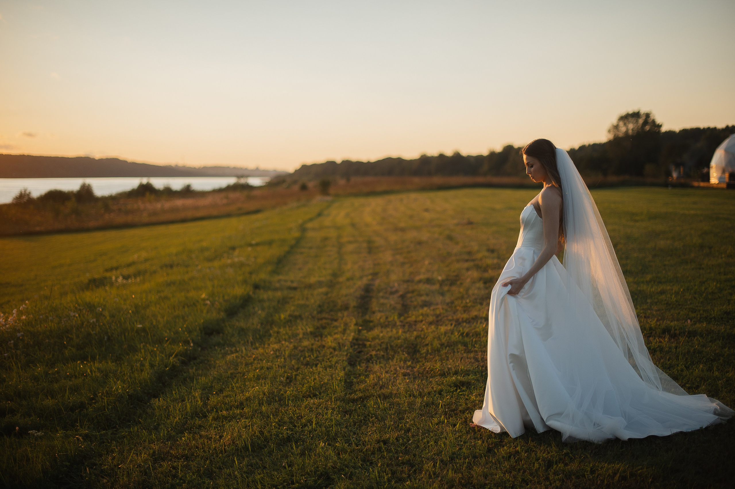 Свадьба на берегу Волги. Свадебный фотограф в Ярославле Денис Медоваров