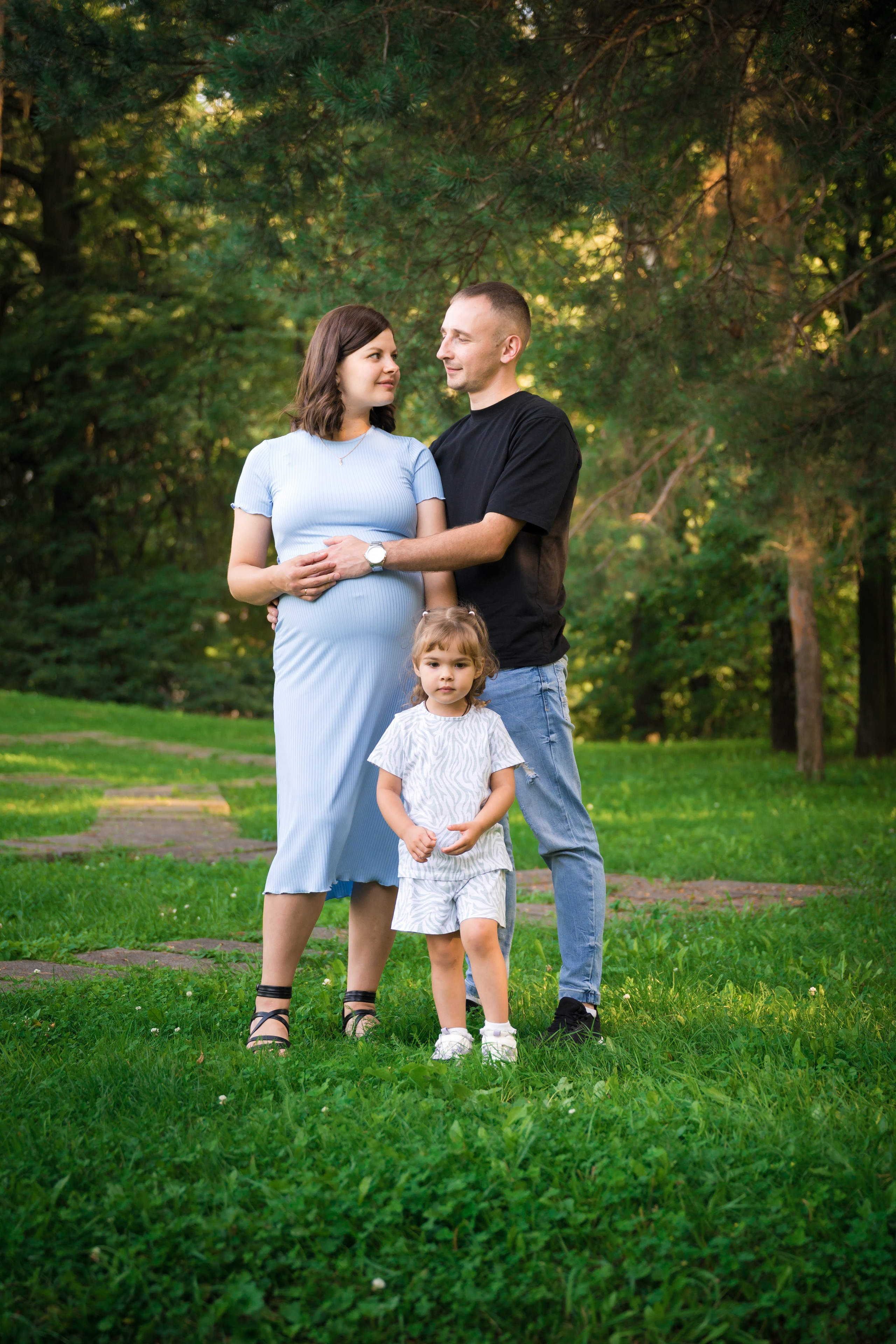 Лёша, Света, Женя +1. Фотограф Егоров Констанин